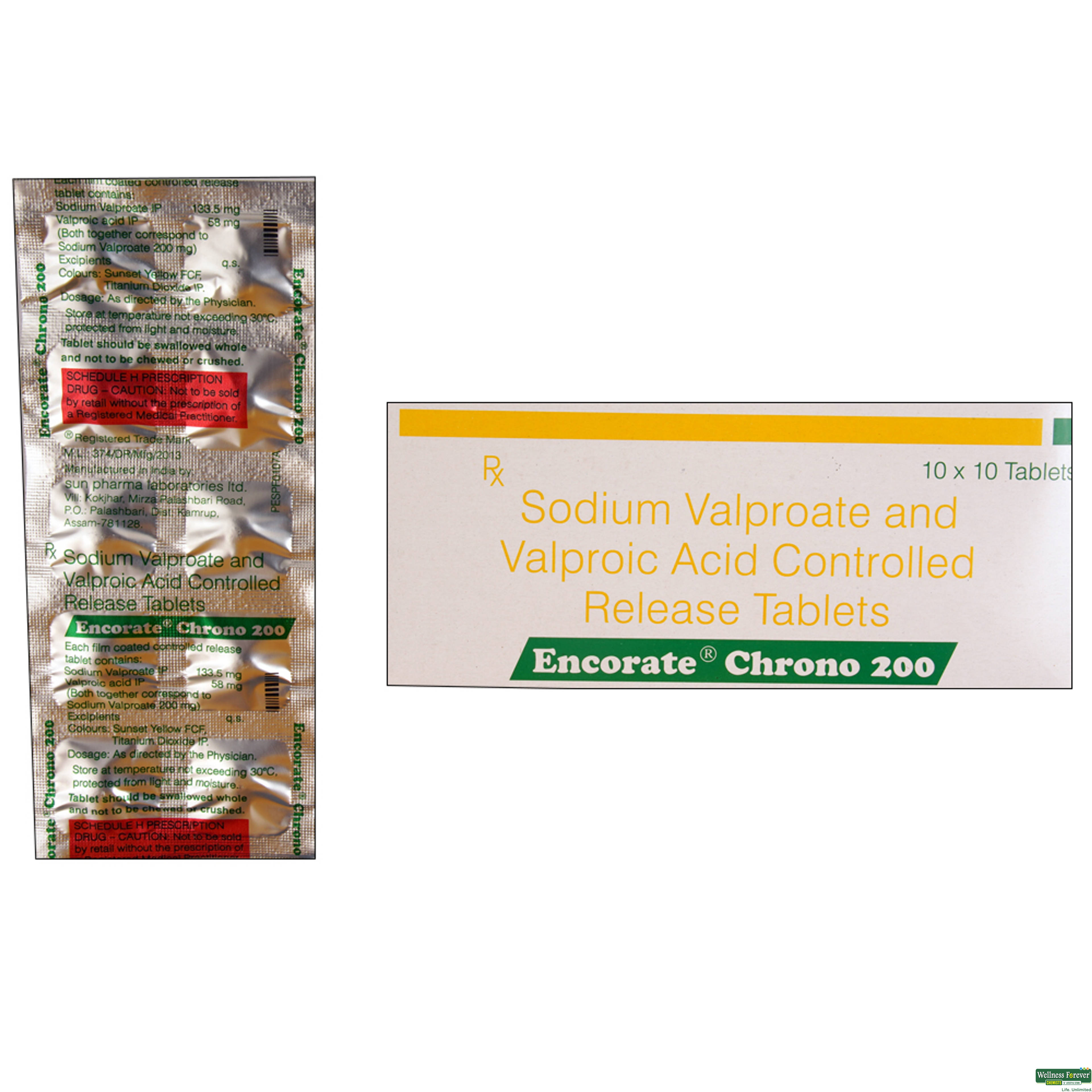 ENCORATE CHRONO 200MG 10TAB-image