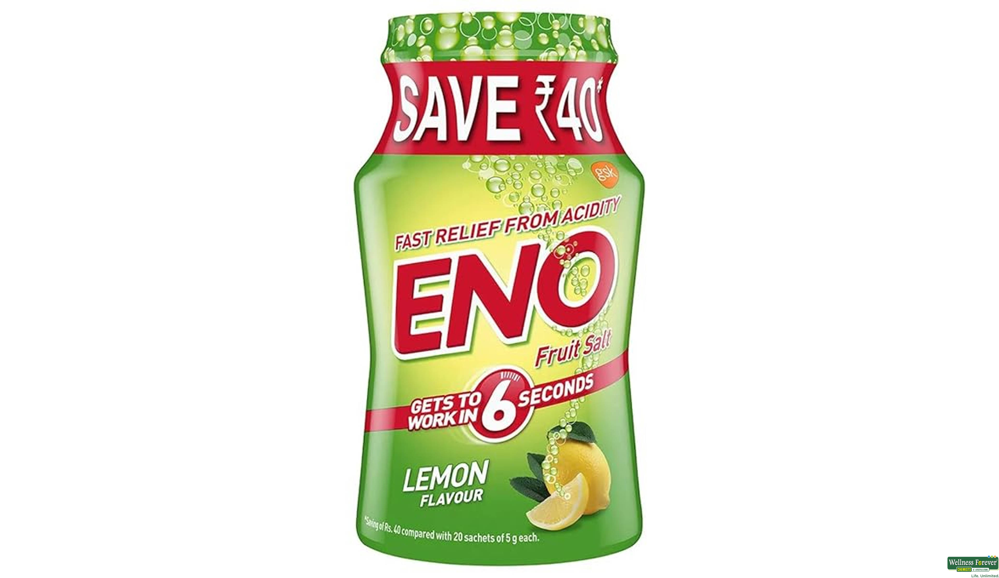 ENO FRUITSALT LEMON 100GM- 1, 100GM, null