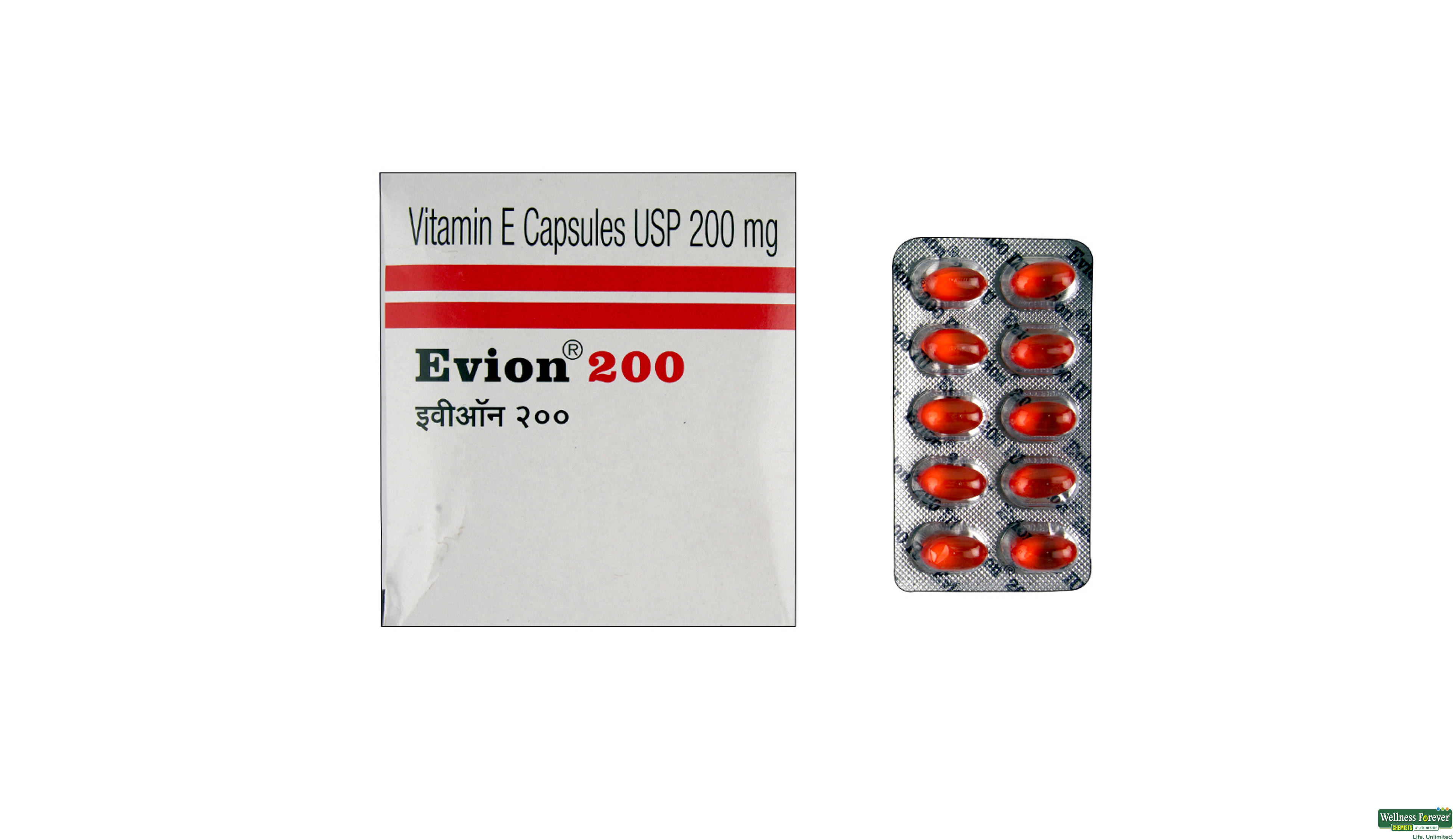 EVION 200MG 10CAP- 1, 10CAP, 