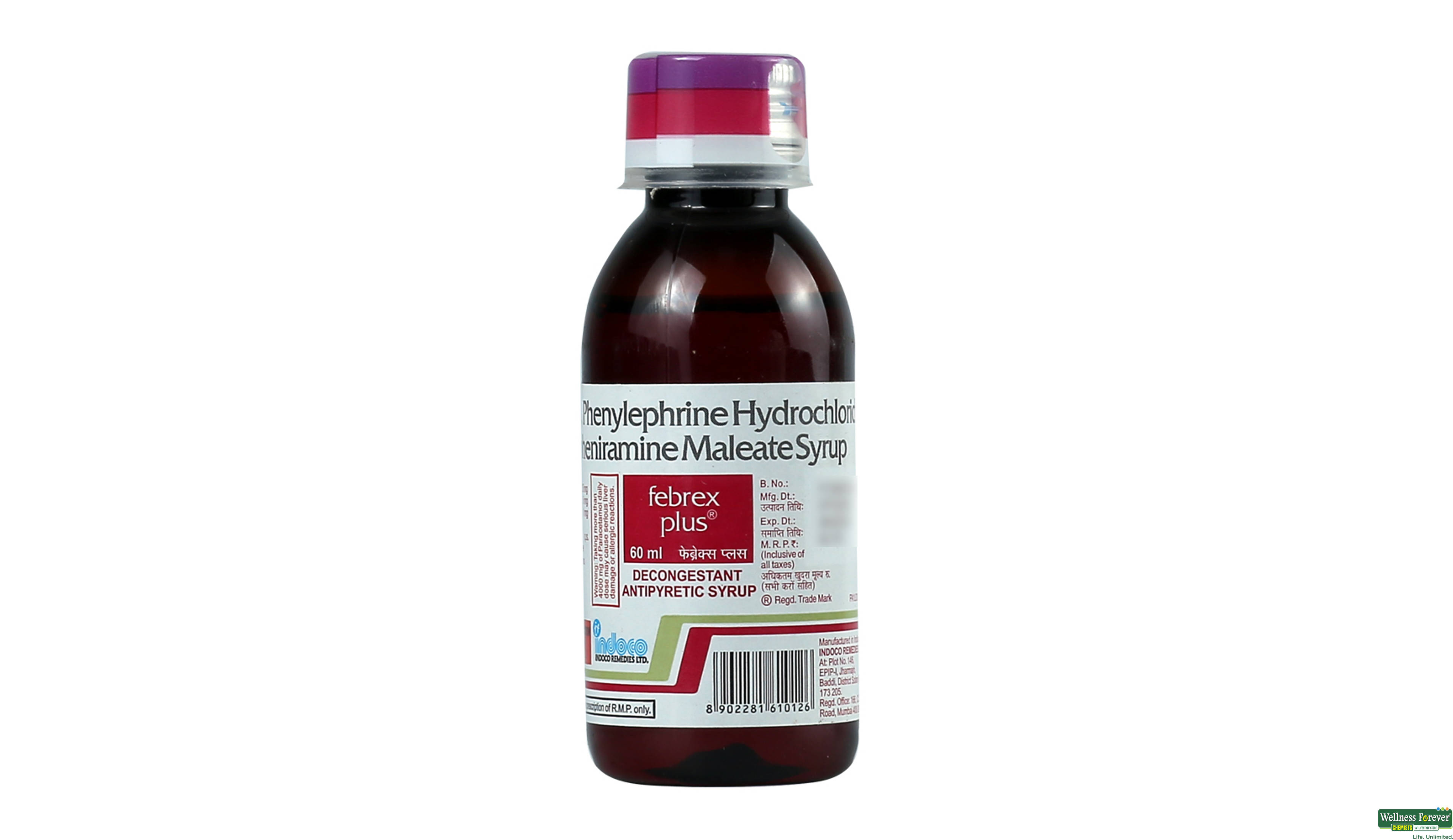 FEBREX-PLUS SYP 60ML- 1, 60ML, 