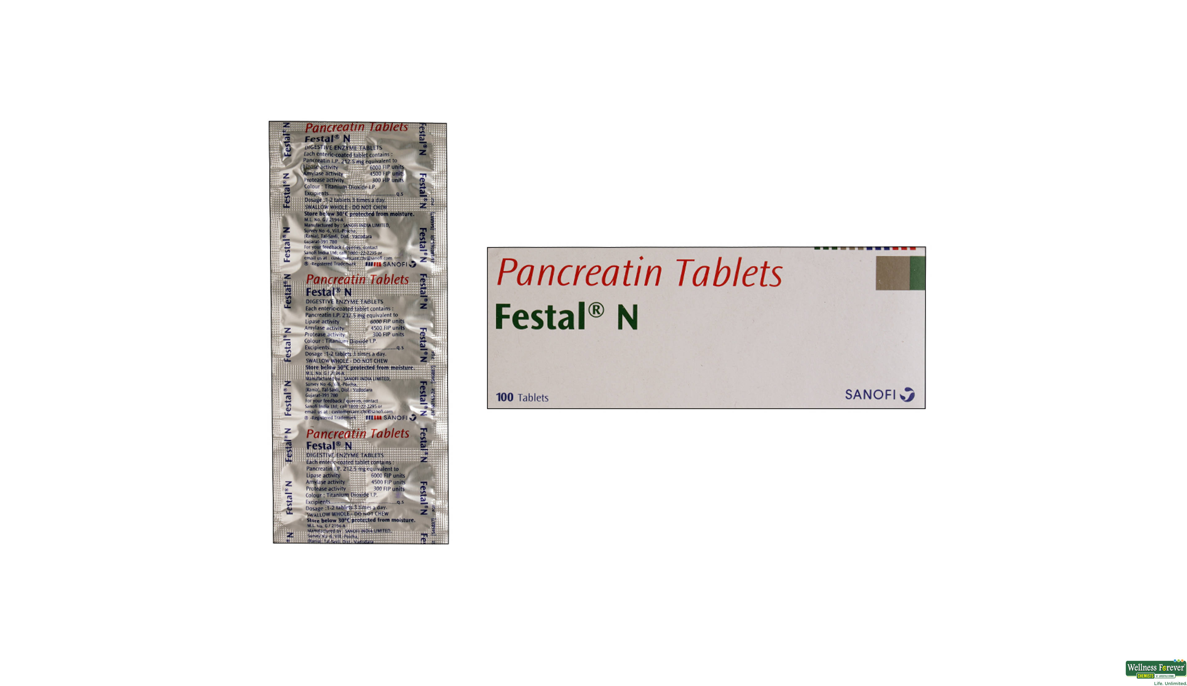 FESTAL-N 10TAB- 1, 10TAB, 