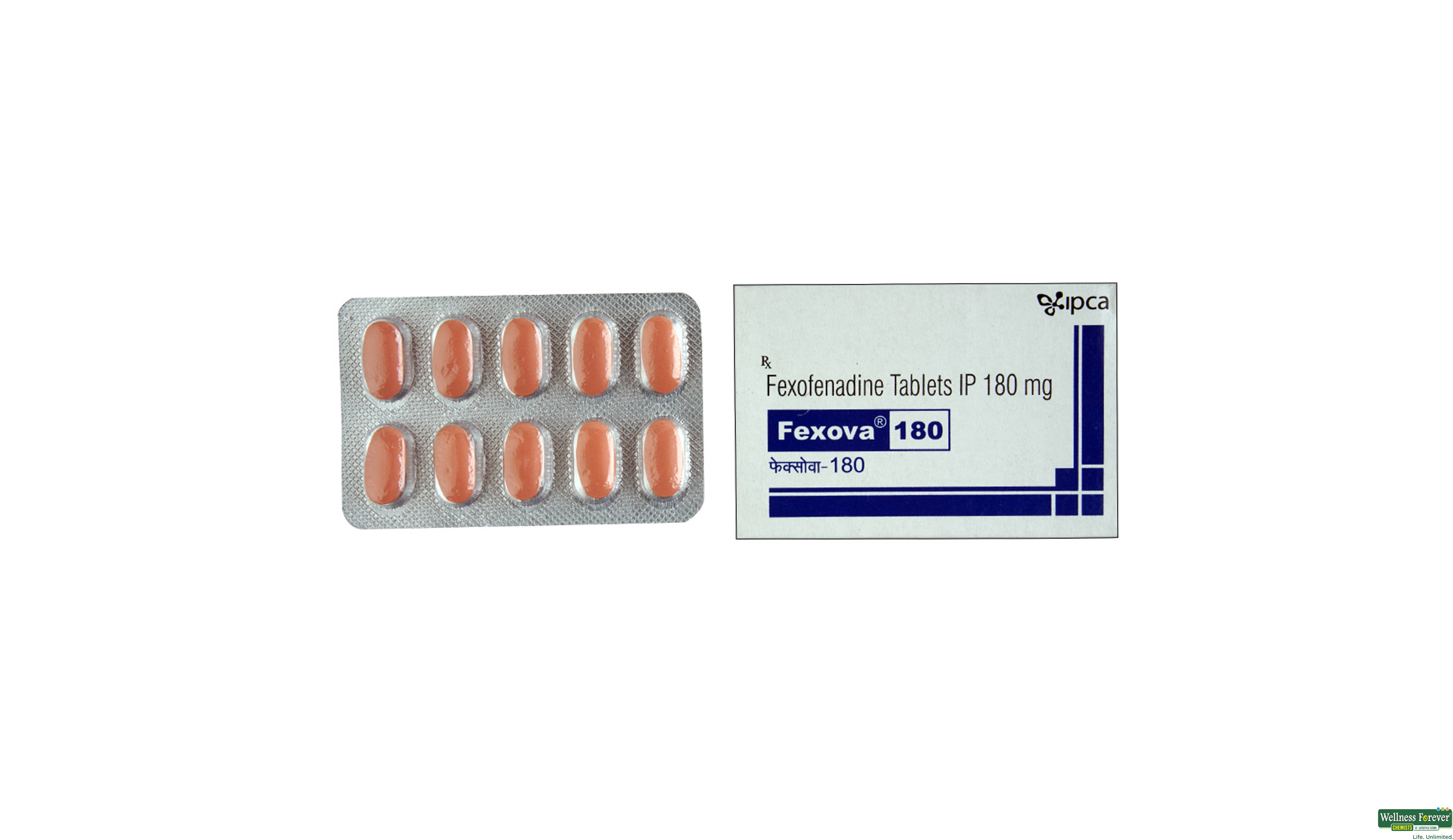 FEXOVA 180MG 10TAB- 1, 10TAB, 