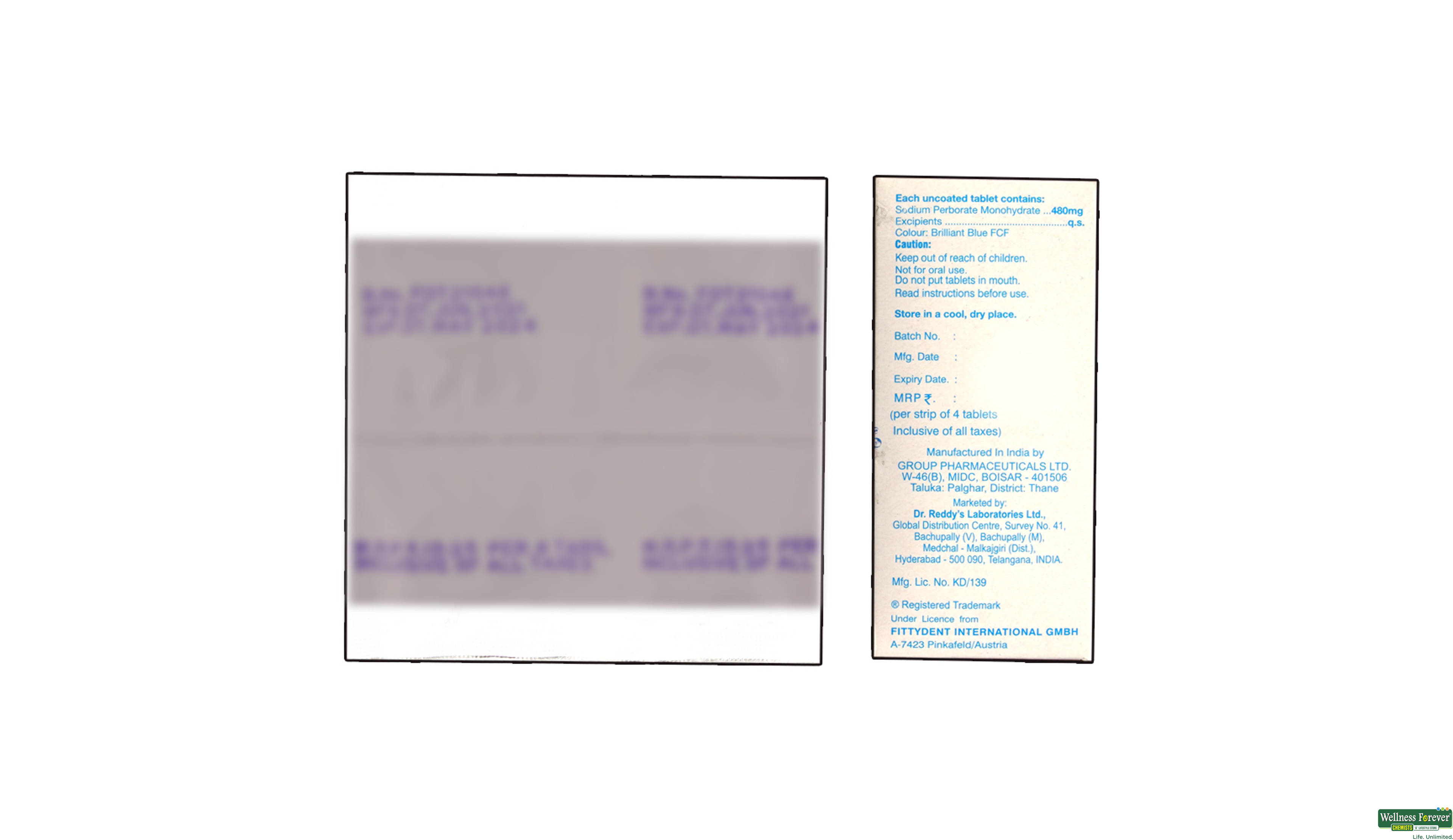 FITTY-DENT 4TAB- 2, 4TAB, 