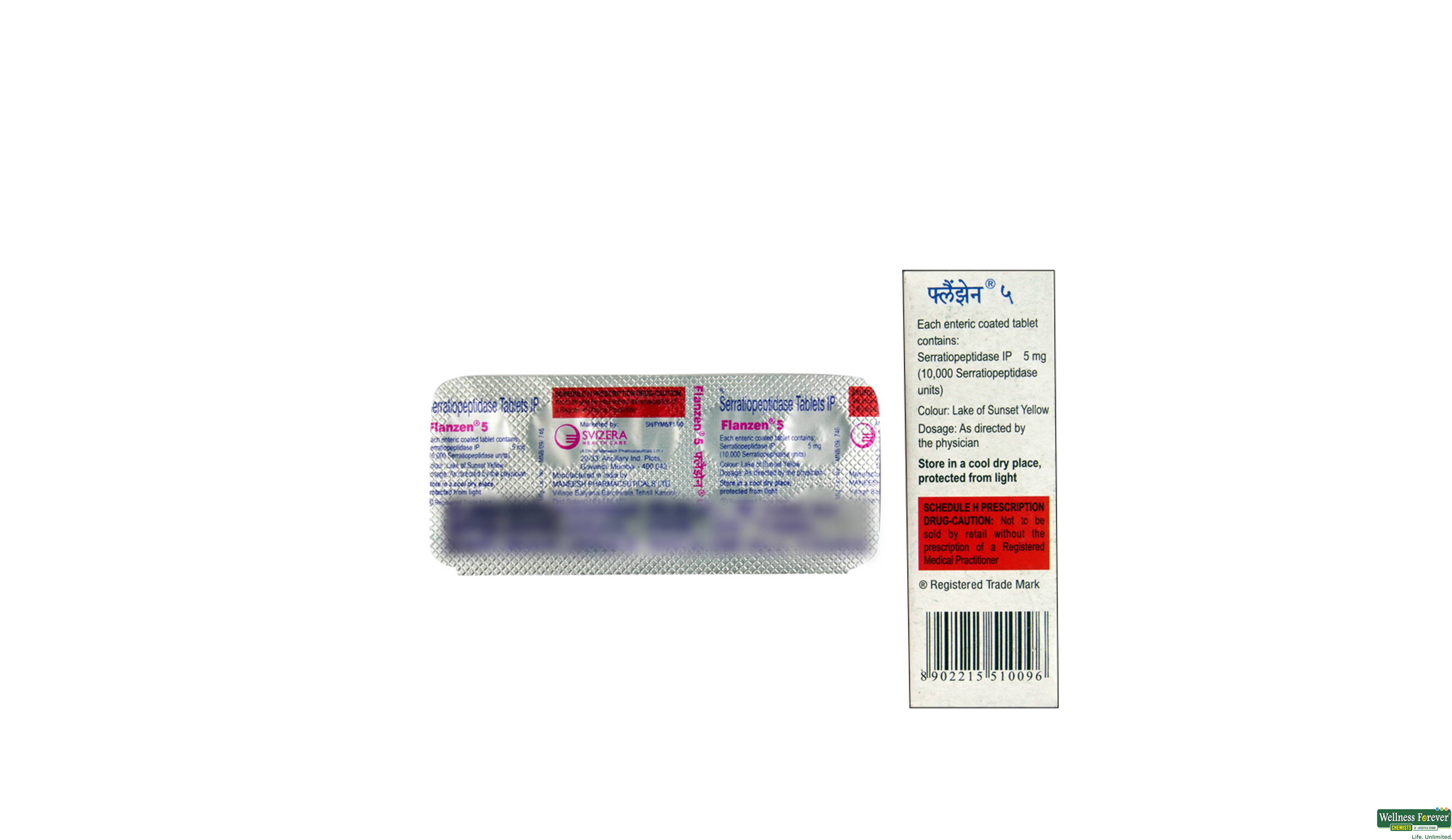 FLANZEN 5MG 10TAB- 2, 10TAB, 