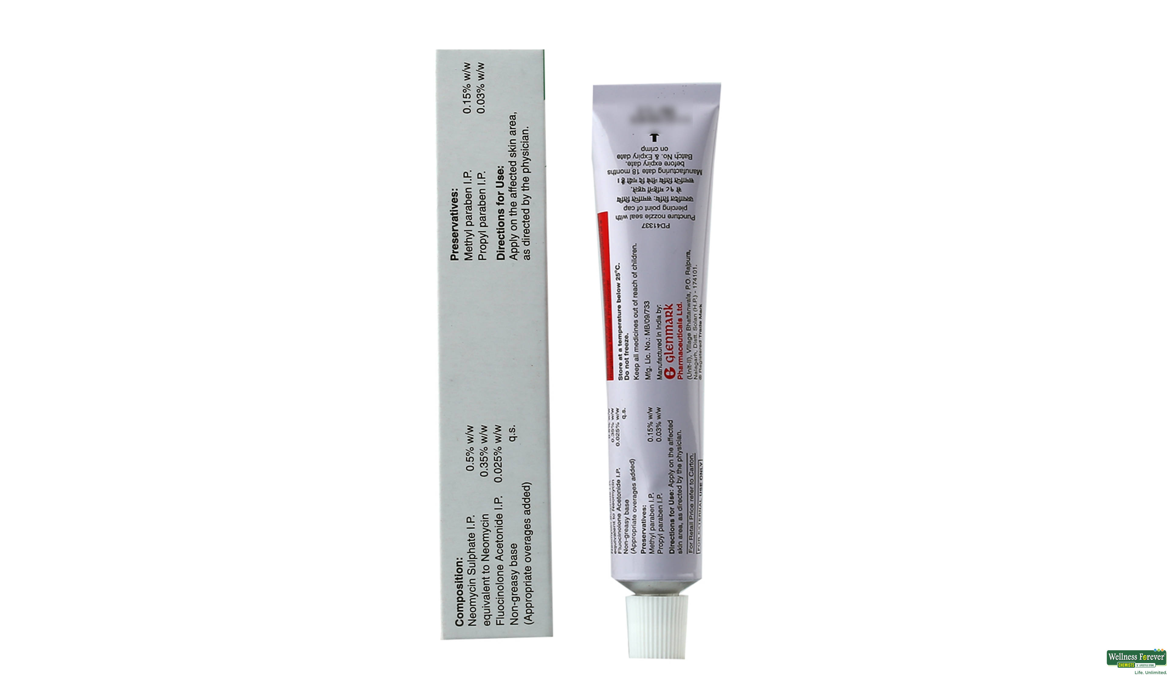 FLUCORT-N CREAM 20GM- 2, 20GM, null
