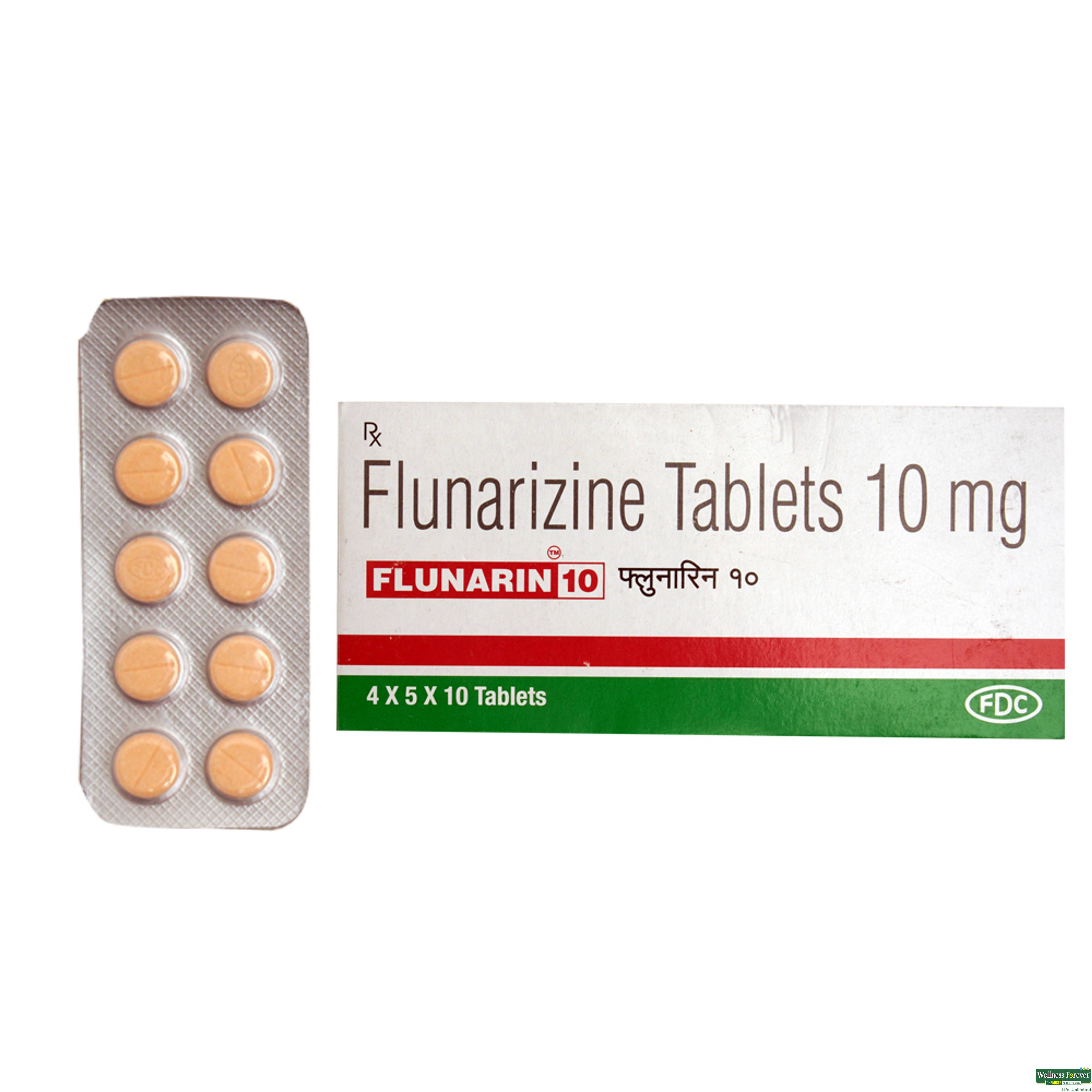FLUNARIN 10MG 10TAB-image