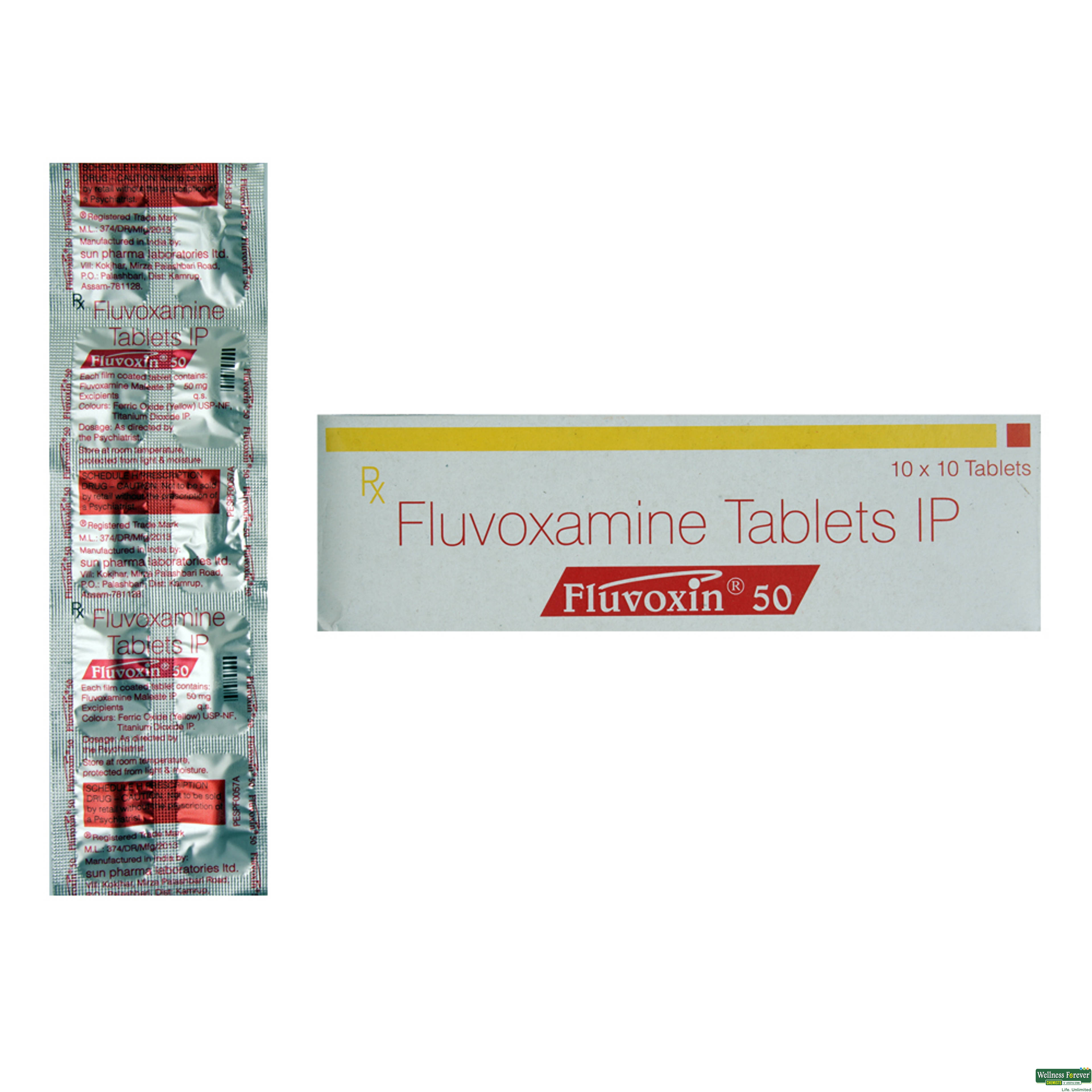 FLUVOXIN 50MG 10TAB-image