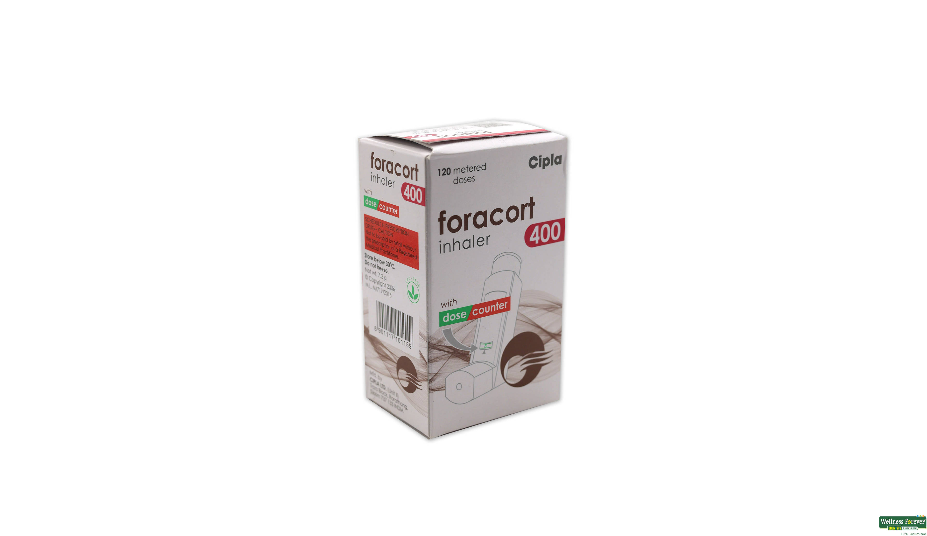 FORACORT 400 ROTACAP 30CAP- 1, 30CAP, null