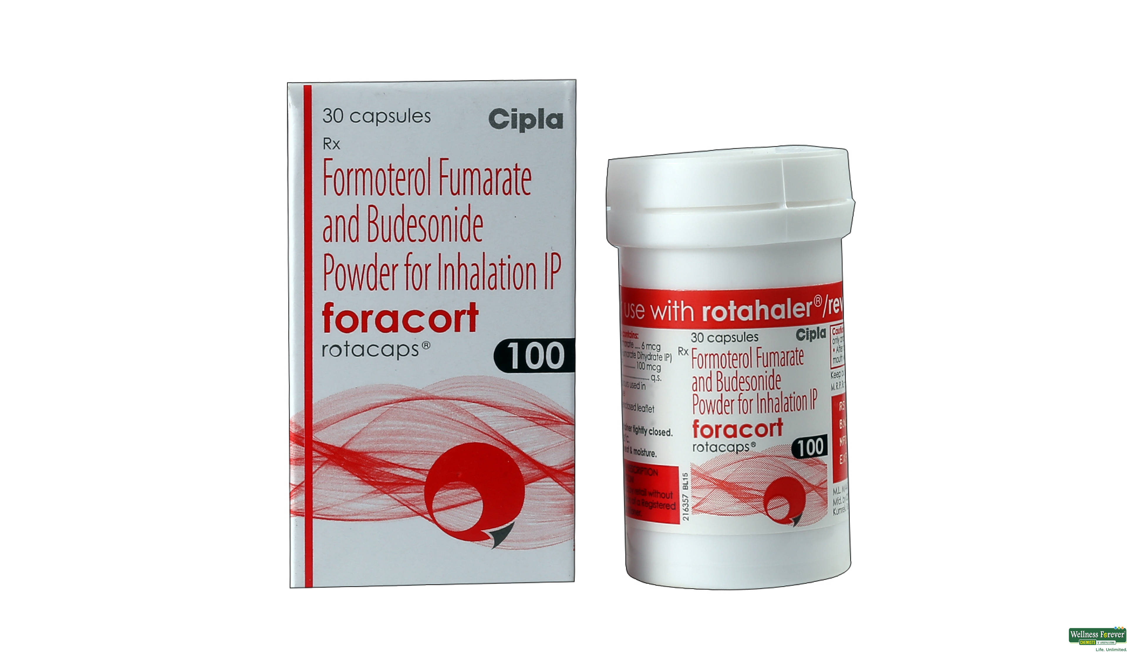 FORACORT 100 ROTACAP 30CAP- 1, 30CAP, null