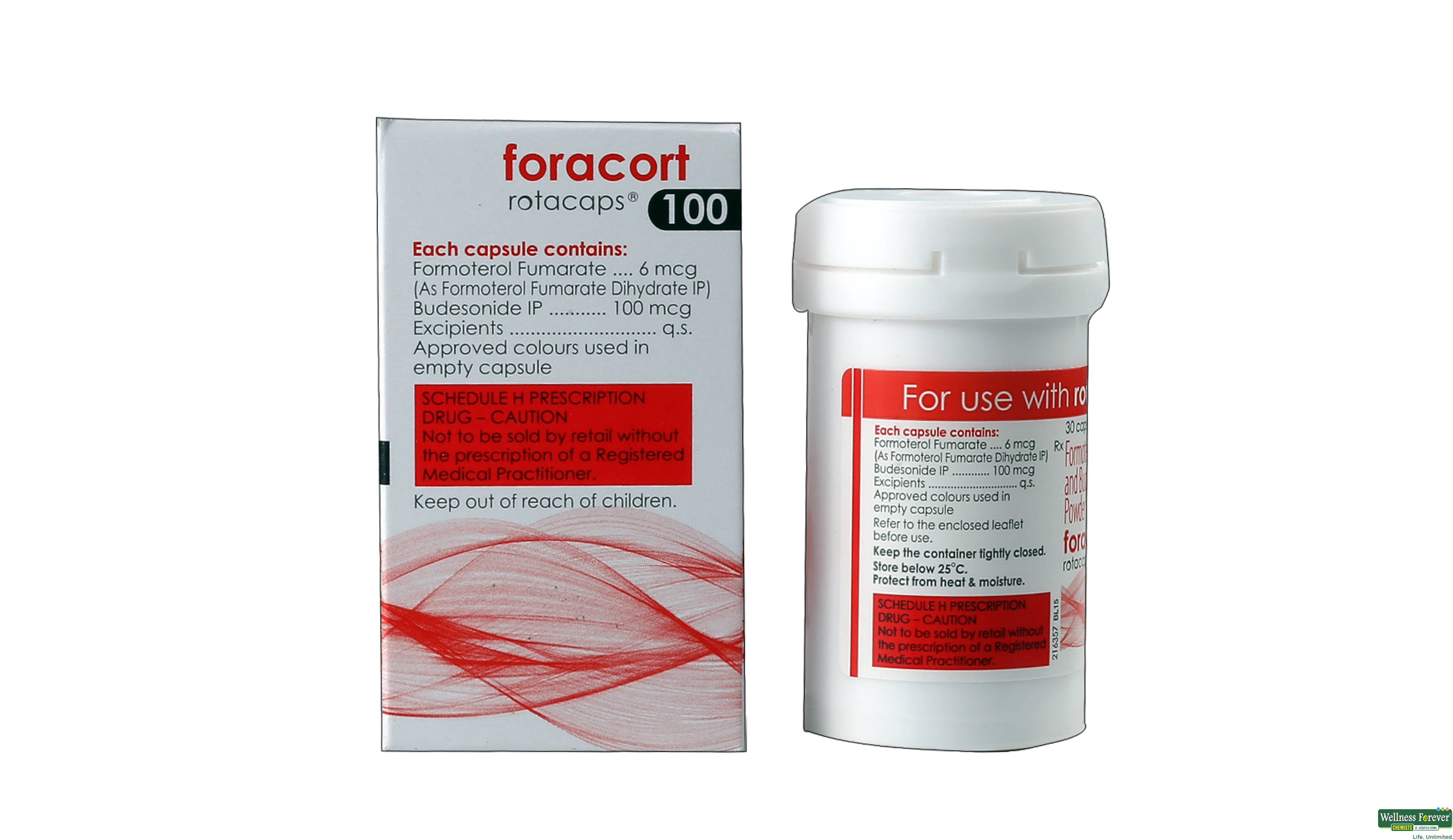 FORACORT 100 ROTACAP 30CAP- 2, 30CAP, null