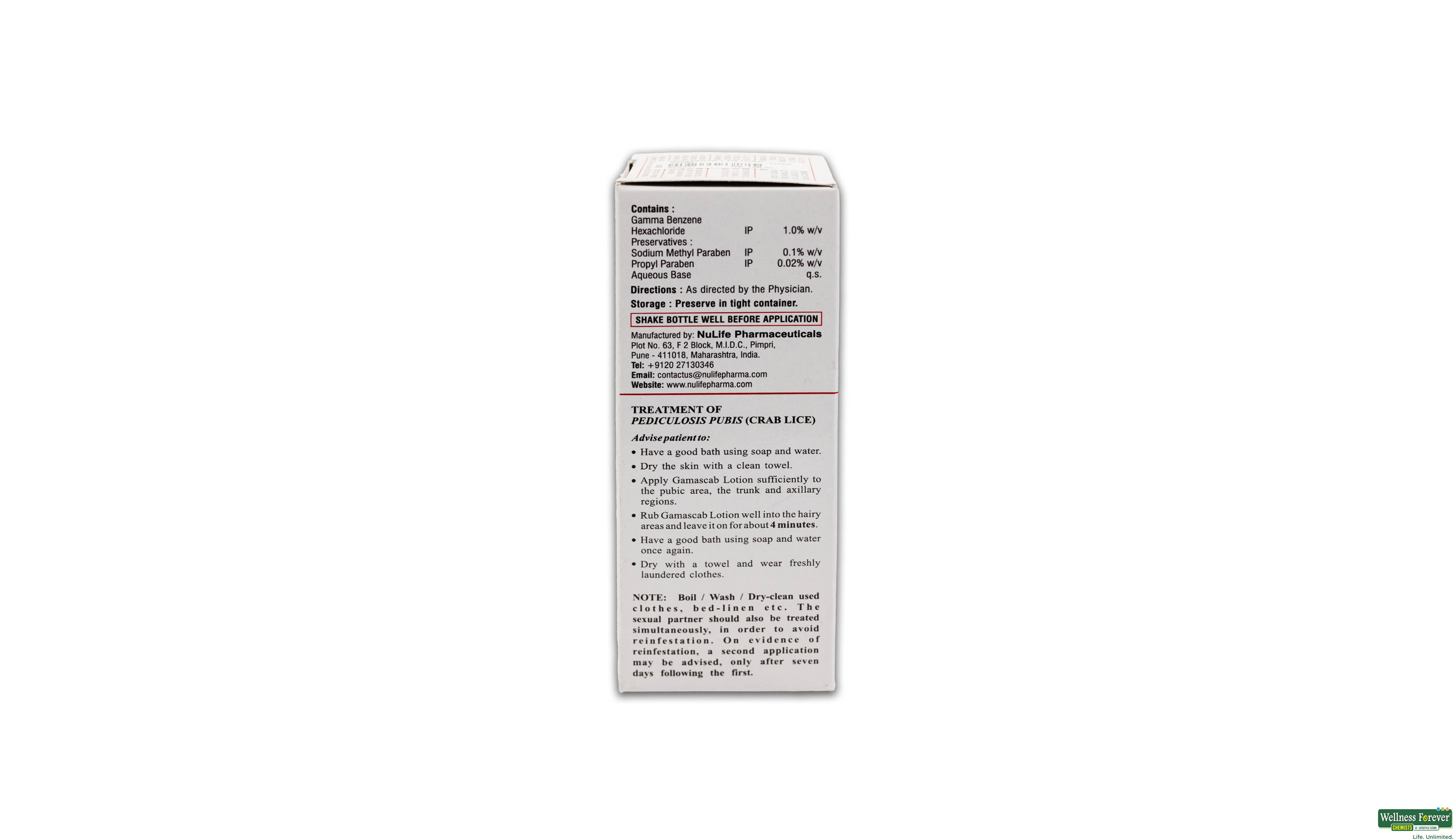 GAMASCAB LTN 100ML- 3, 100ML, 