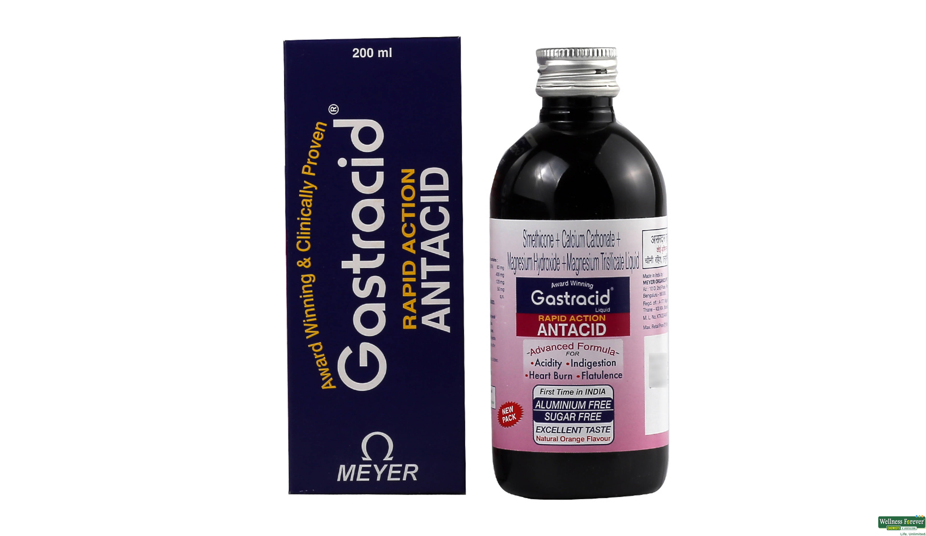 GASTRACID LIQ 200ML- 1, 200ML, 