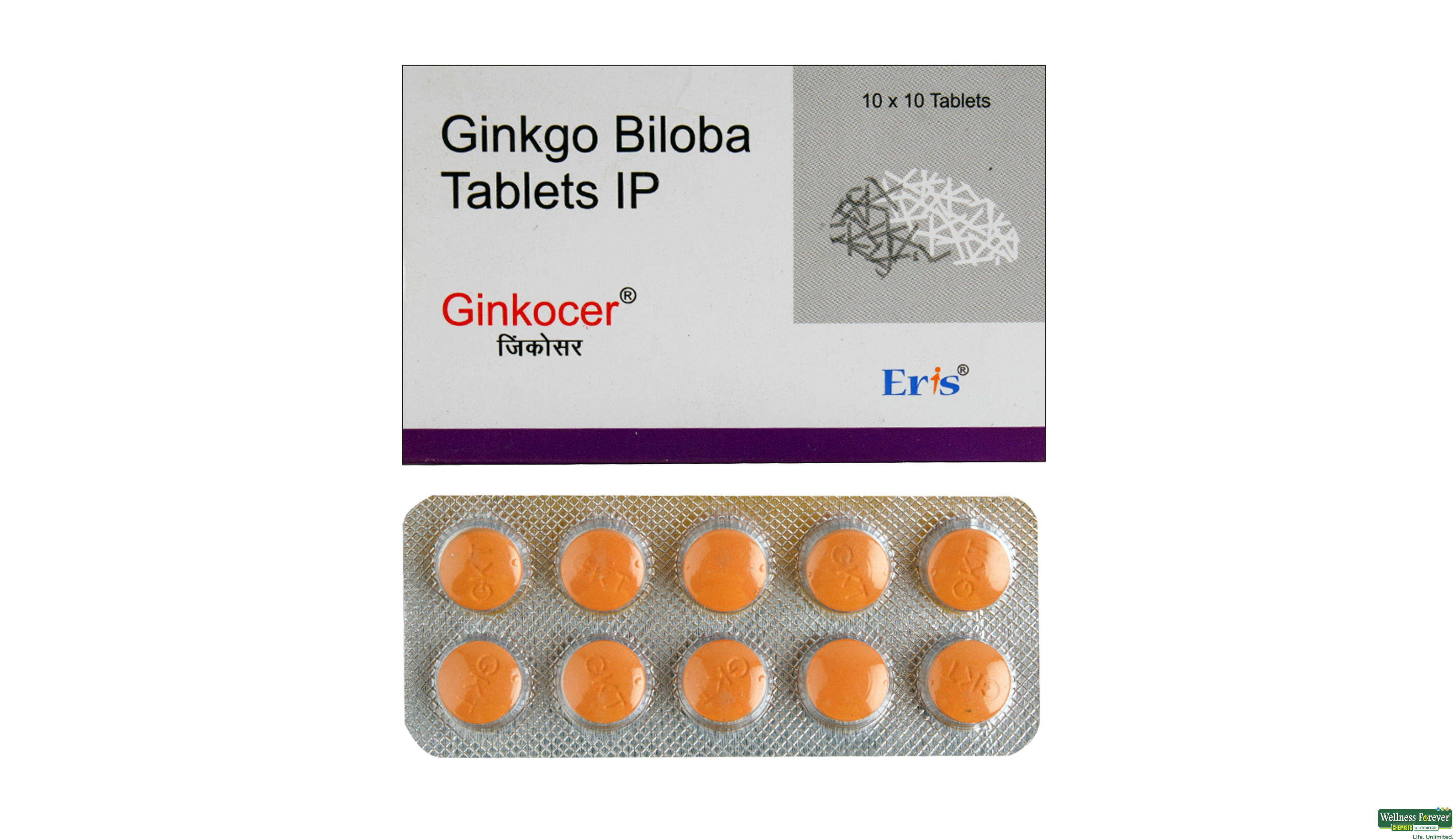 GINKOCER 10TAB- 1, 10TAB, 