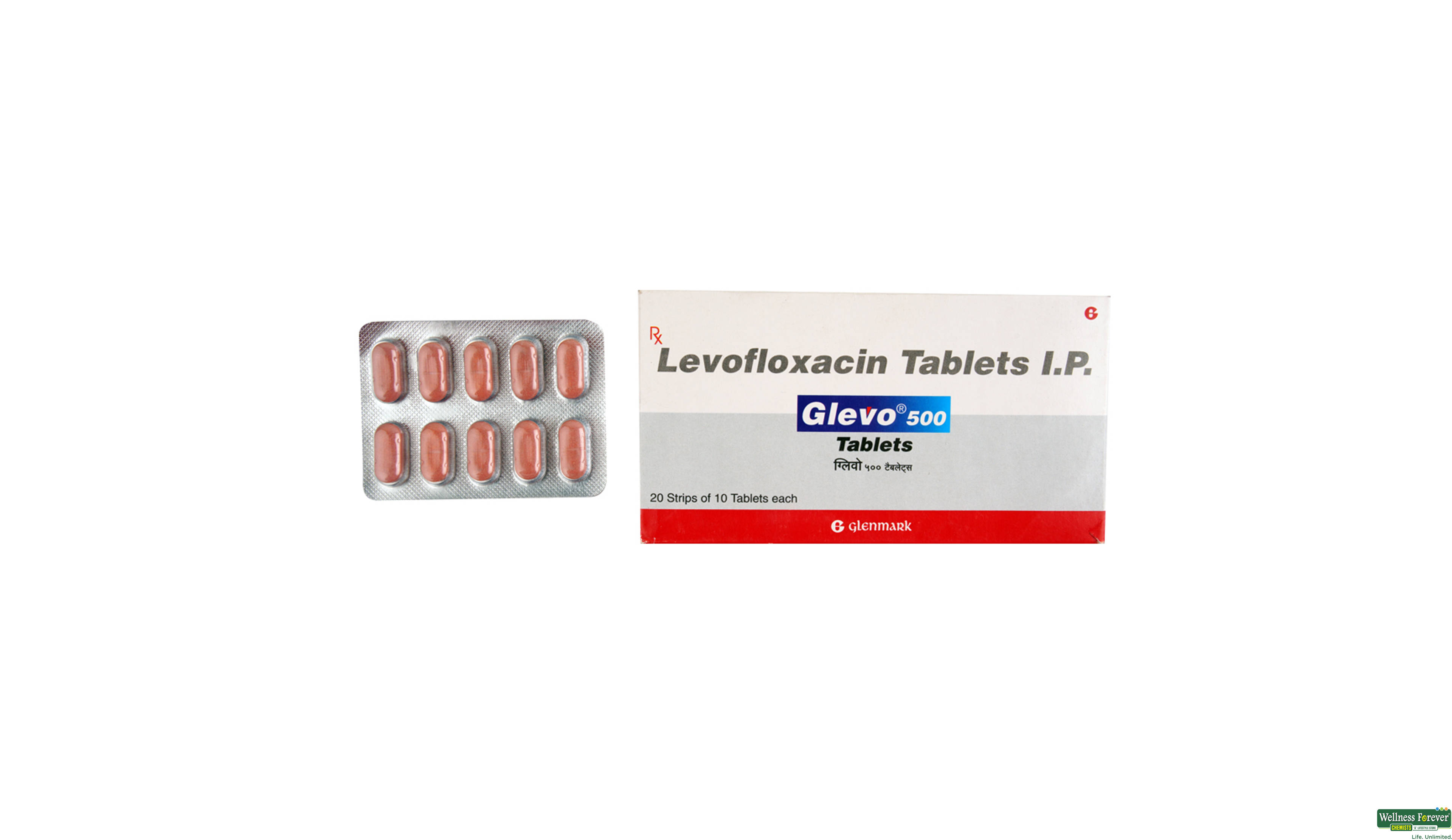 GLEVO 500MG 10TAB- 1, 10TAB, 