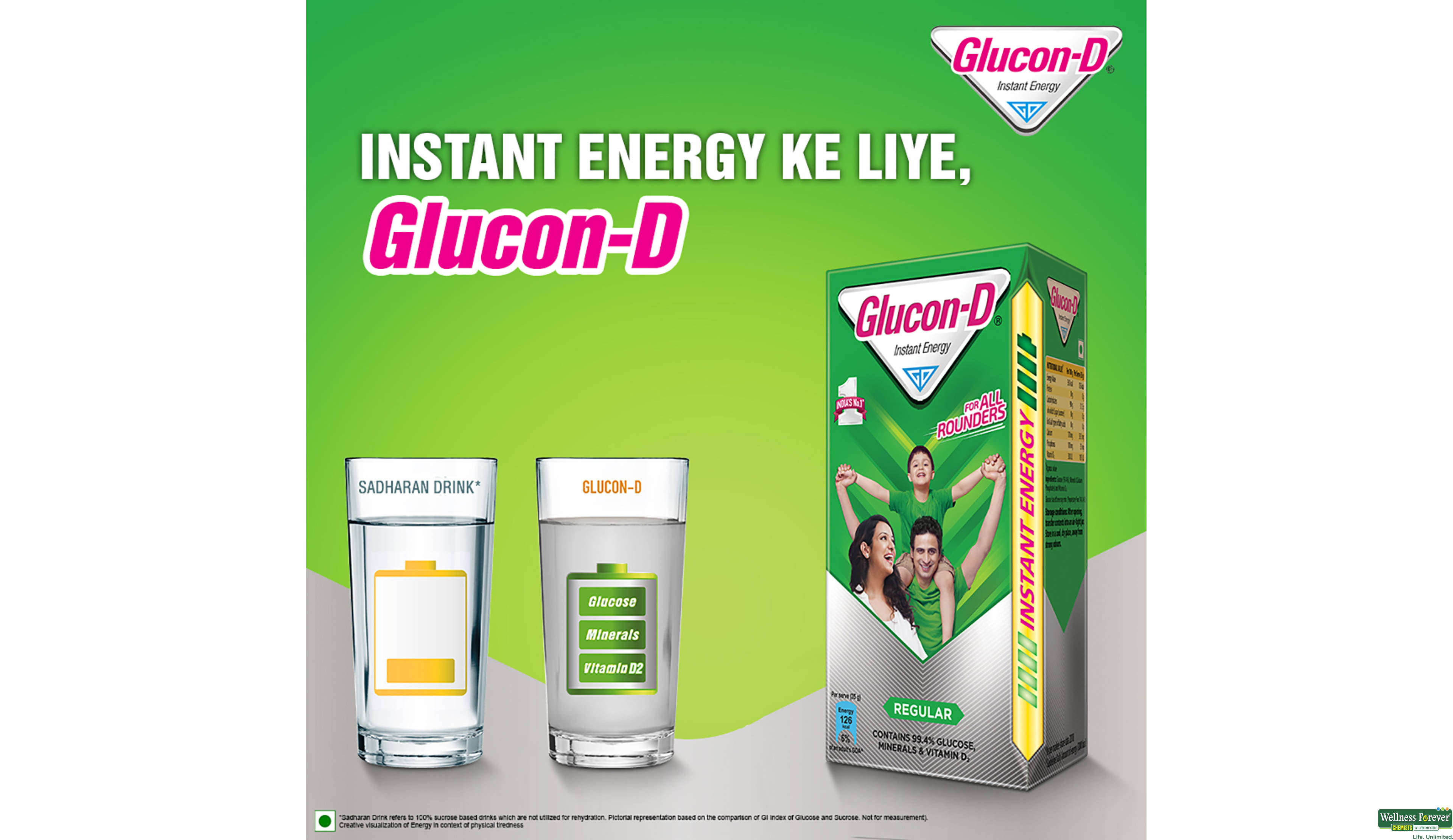 GLUCON D PWDR ORIGINAL REF 1KG- 7, 1KG, 