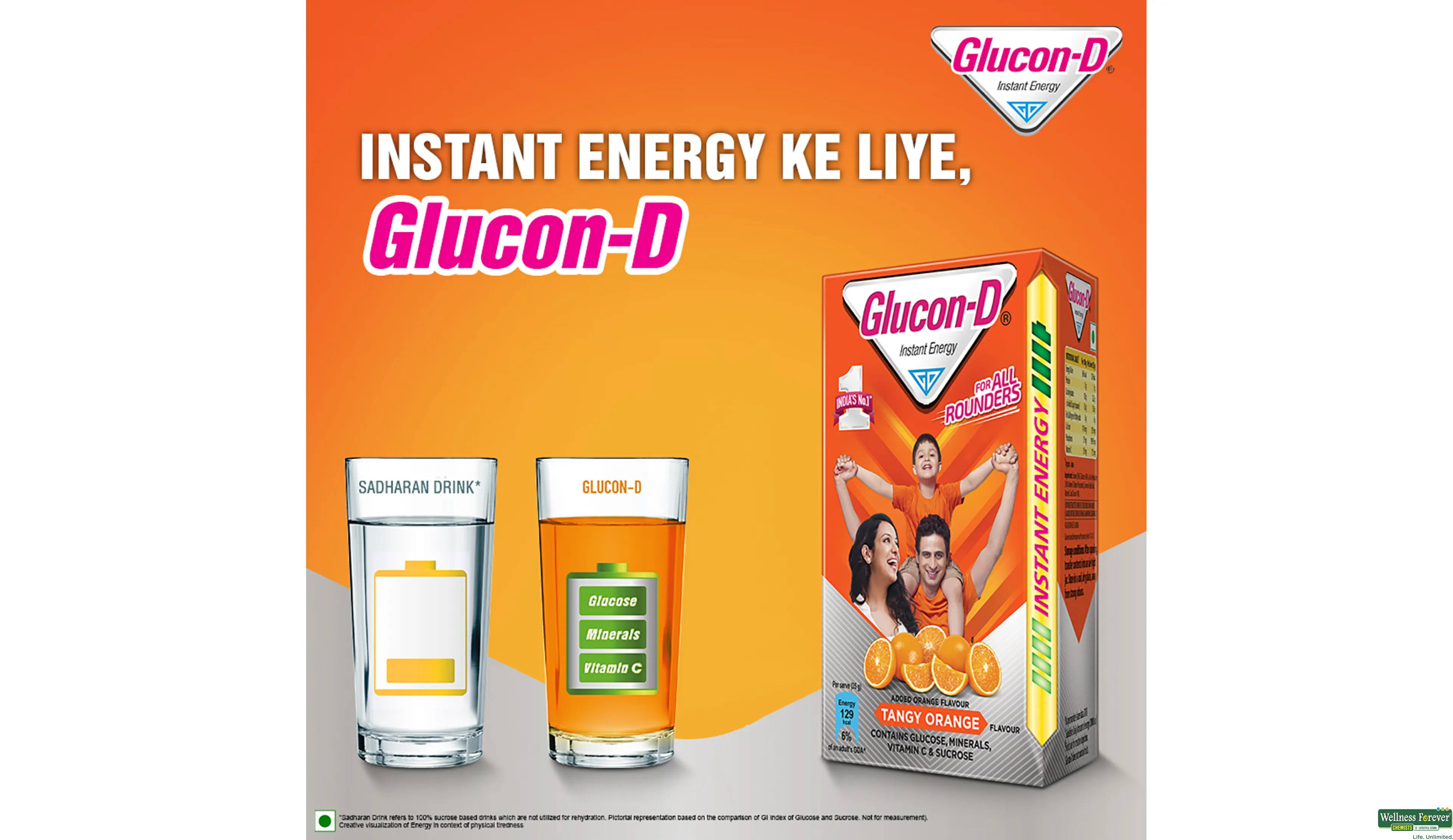 Glucon-D Mango Punch Drink Box 1 kilogram - GoToChef