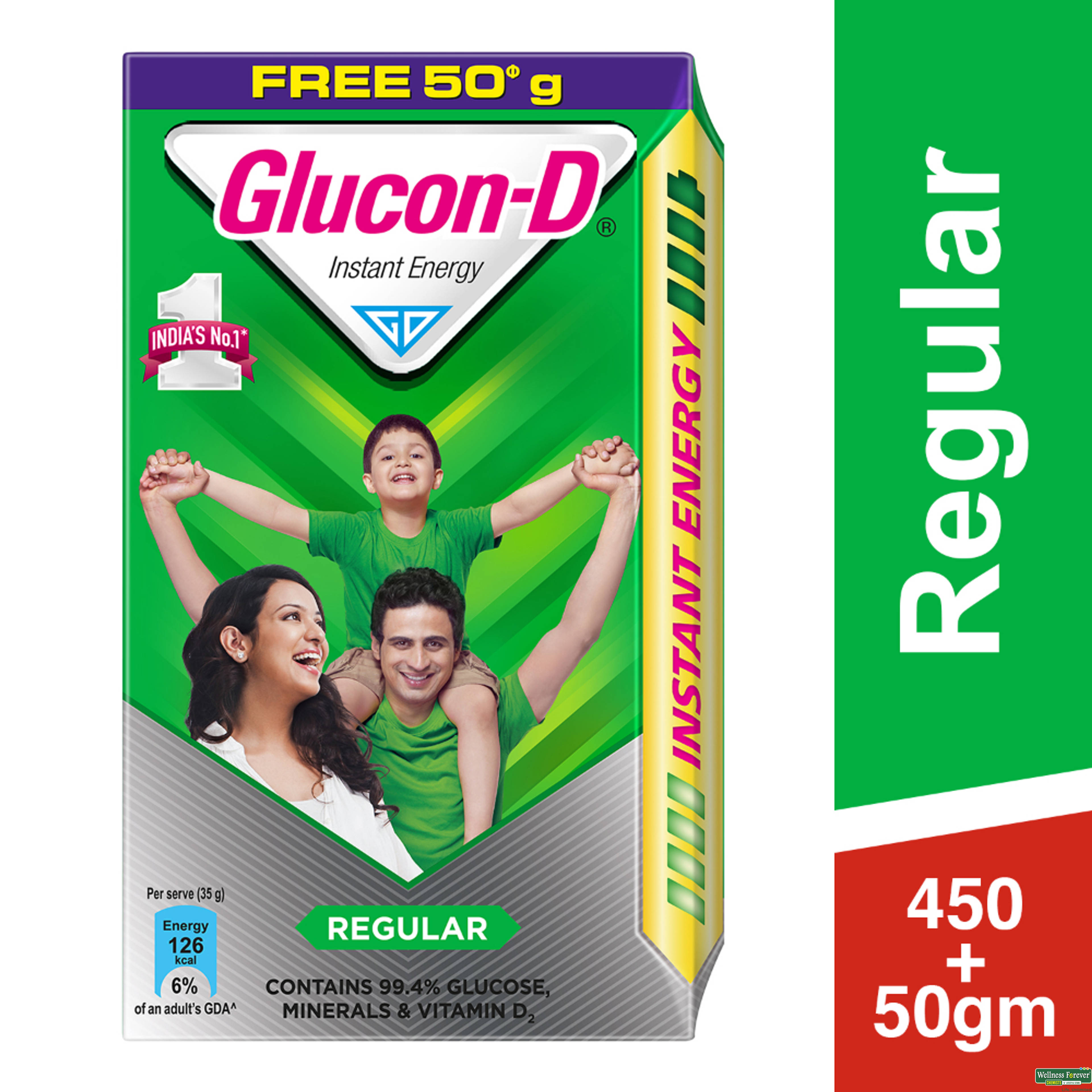 GLUCON D PWDR ORIGINAL REF 500GM-image