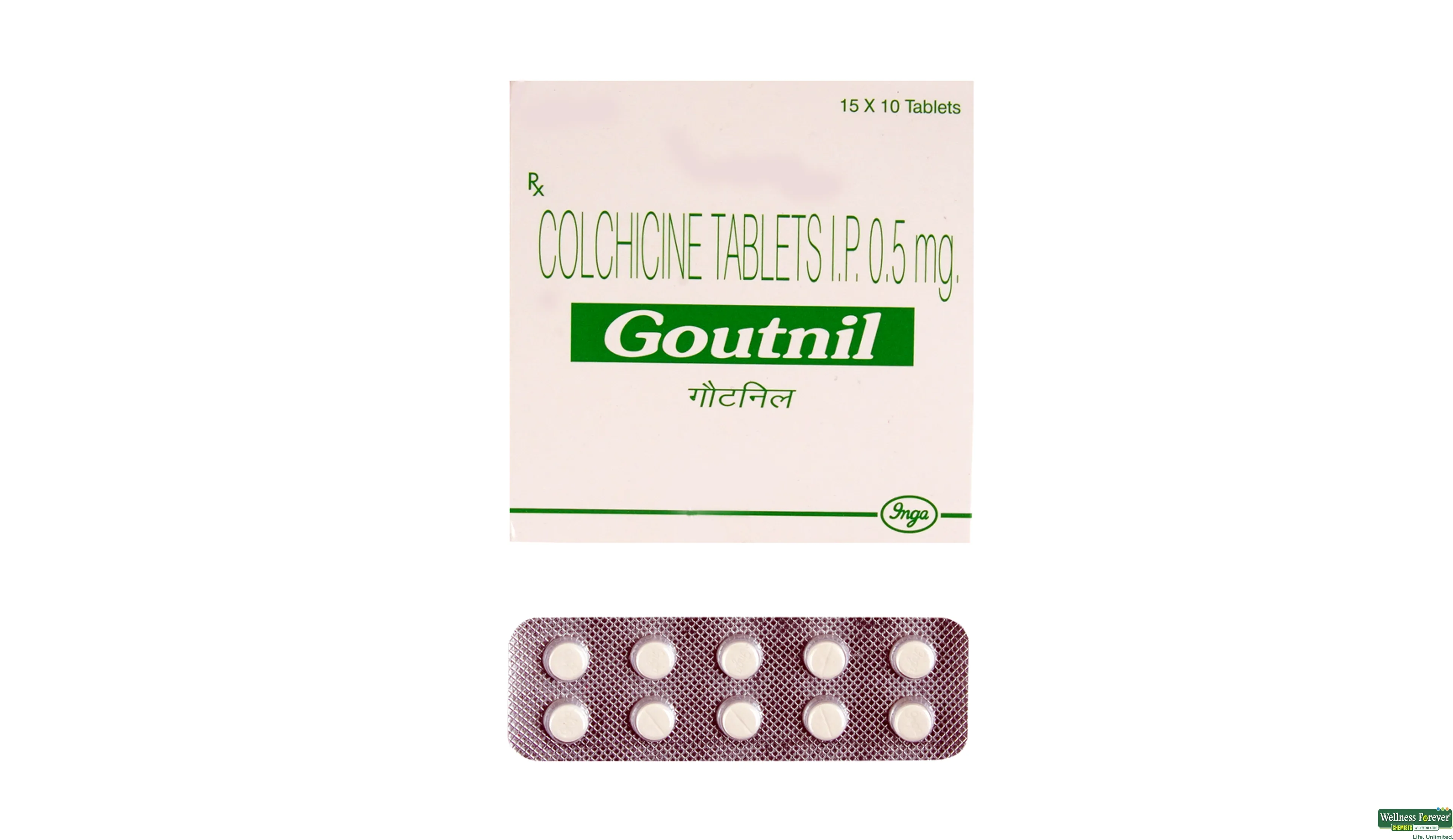 GOUTNIL 10TAB- 1, 10TAB, 