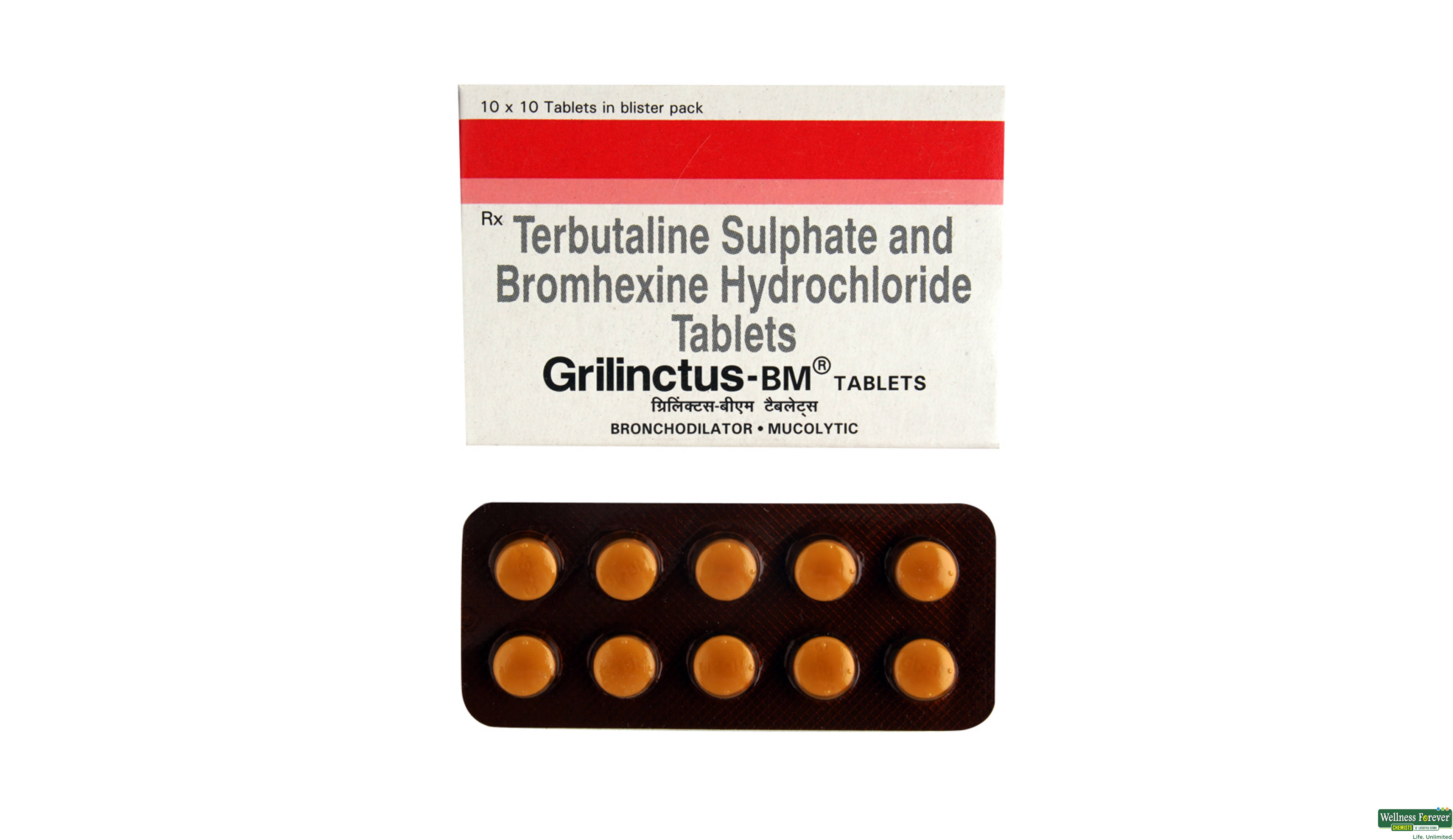GRILINCTUS-BM 10TAB- 1, 10TAB, null
