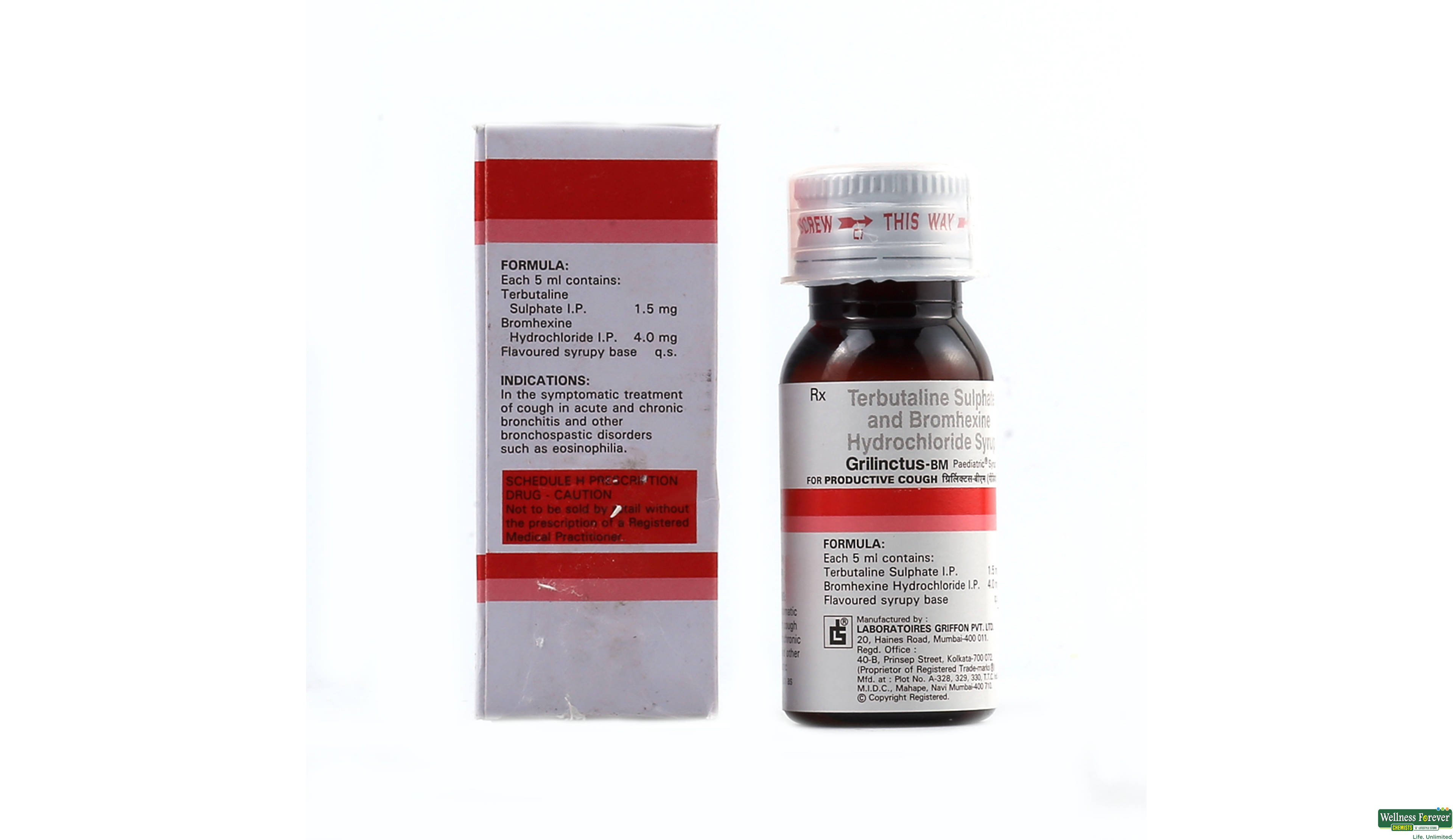 GRILINCTUS-BM PAED SYP 30ML- 2, 30ML, null