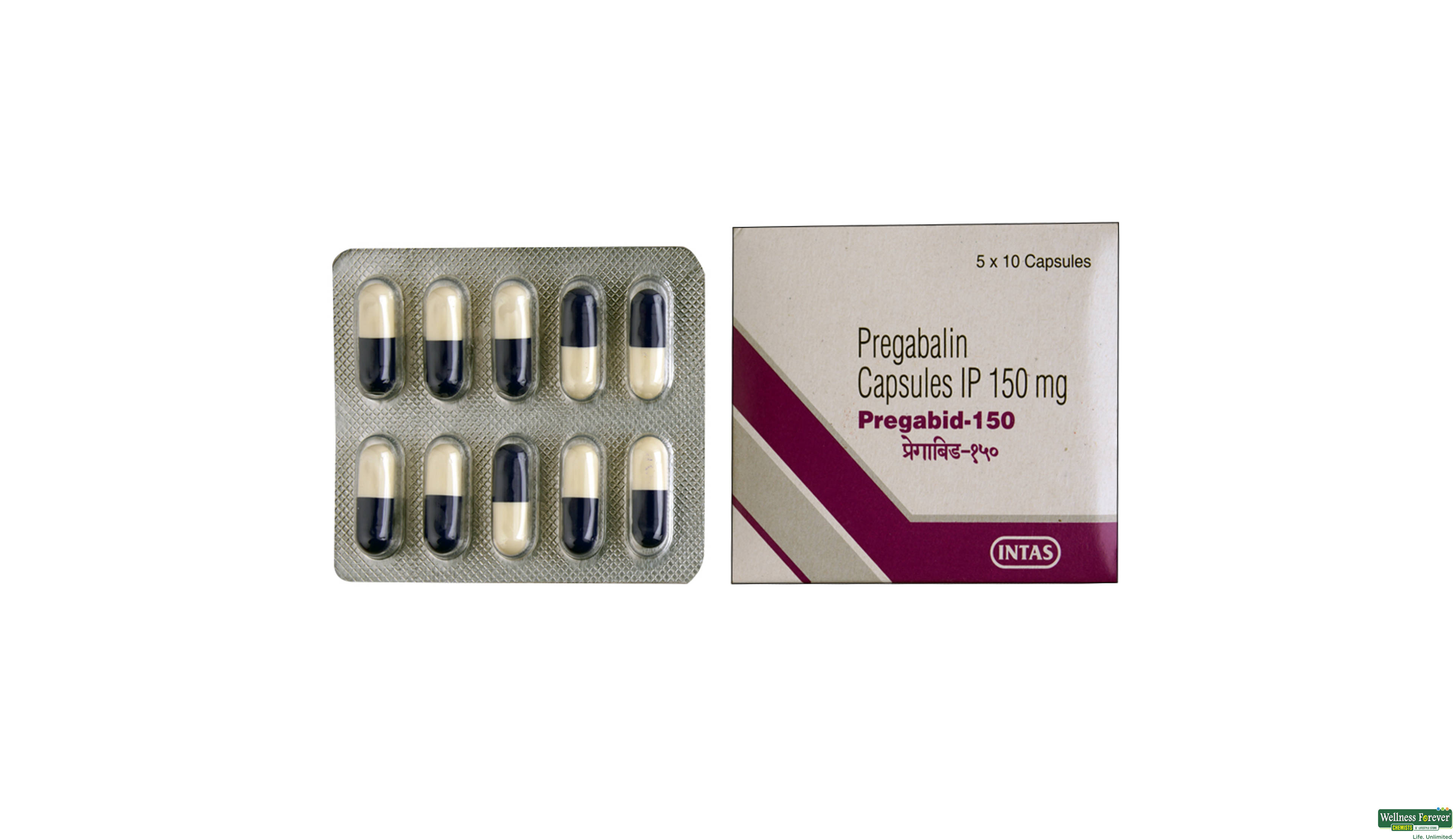 PREGABID 150MG 10CAP- 1, 10CAP, 