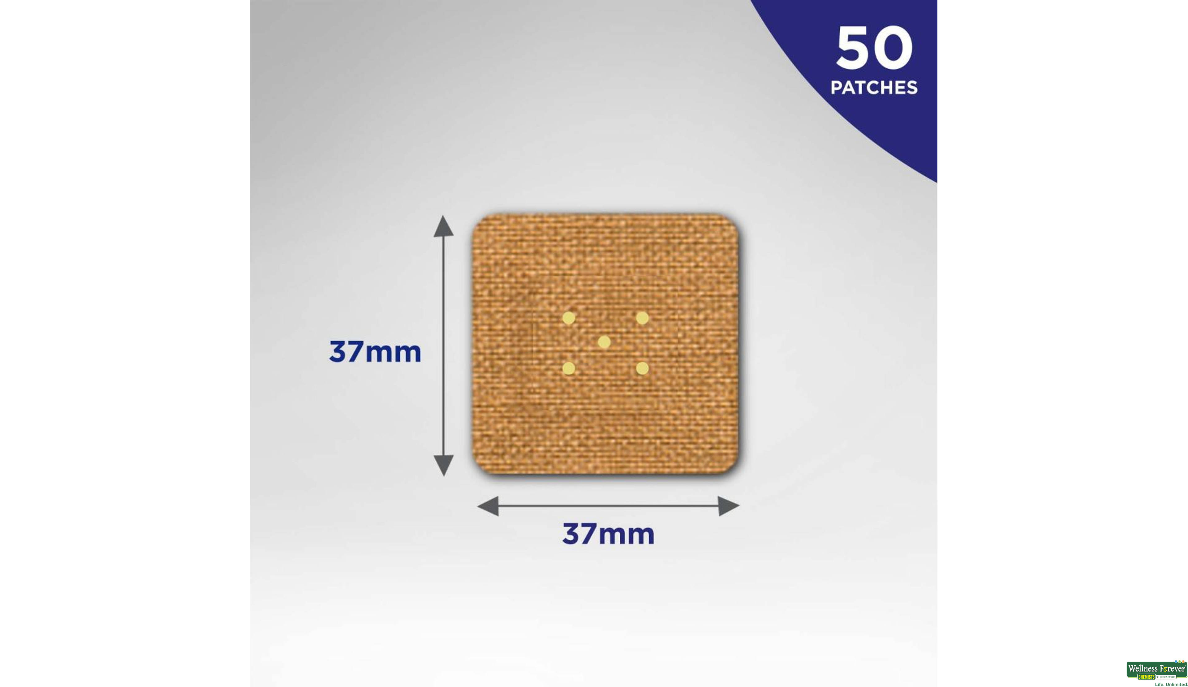 HANSAPLAST PATCH/SQUARE 1PC- 2, 1PC, 