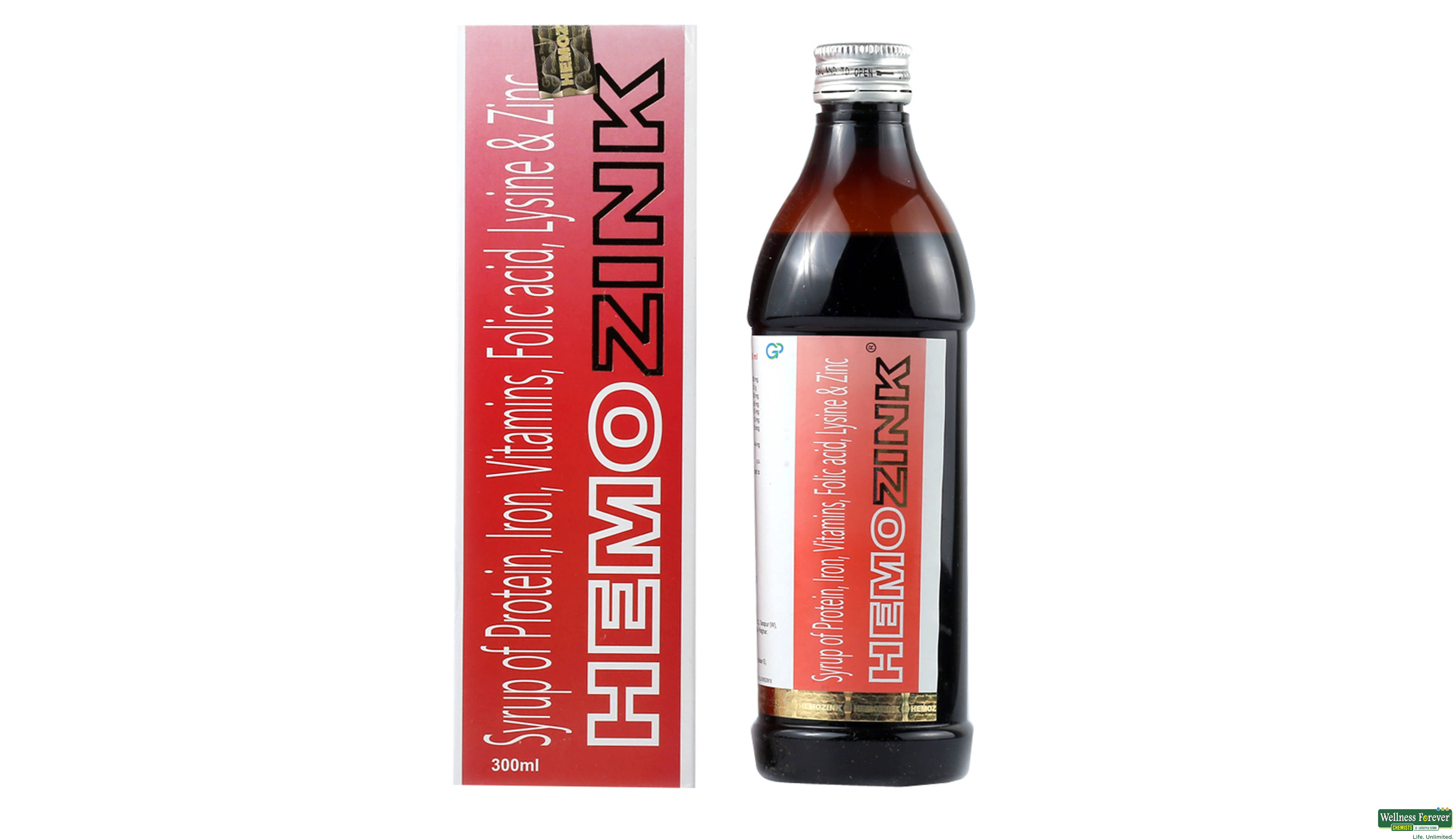 HEMOZINK SYP 300ML- 1, 300ML, 