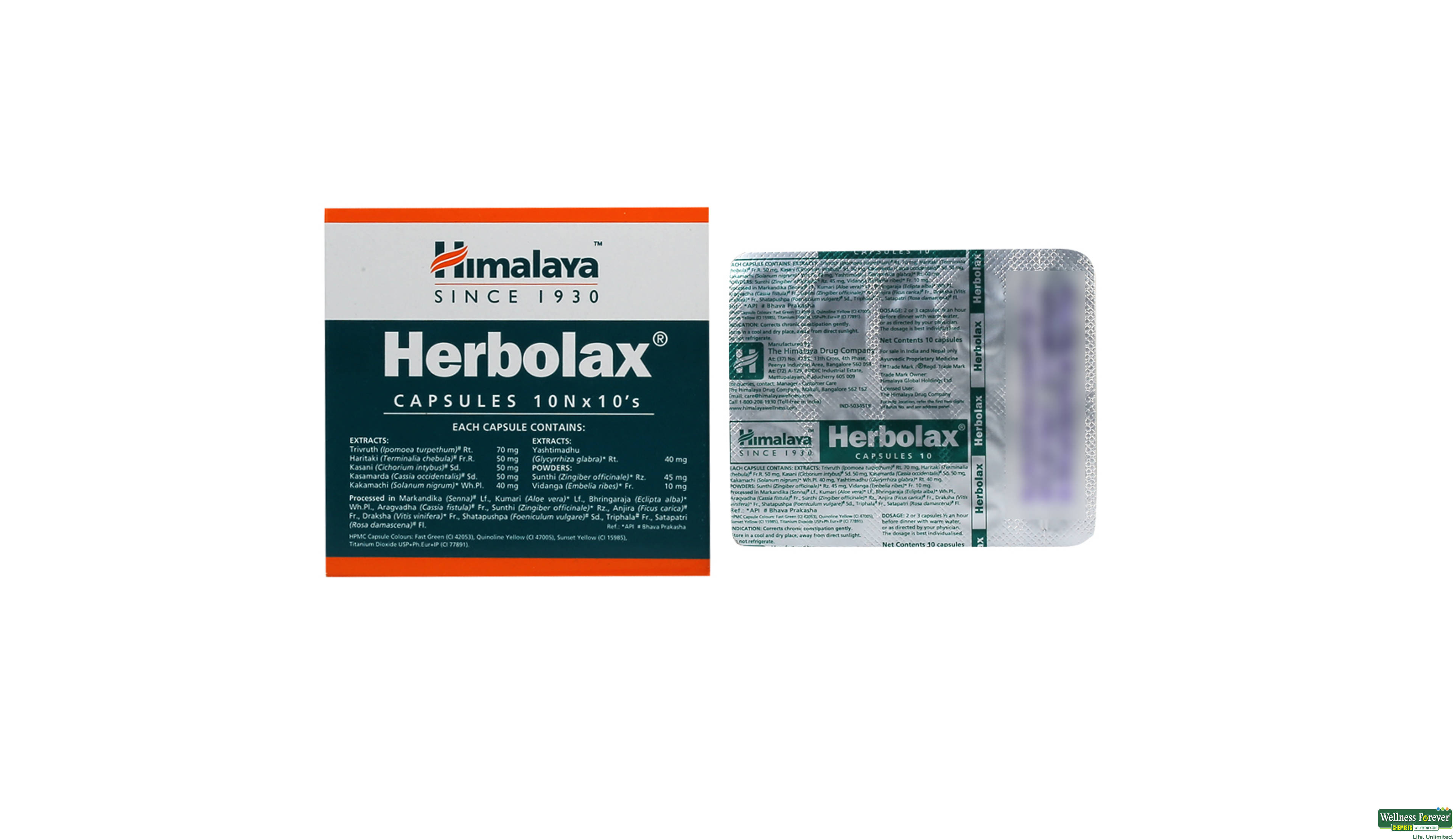 HERBOLAX 10CAP- 2, 10CAP, null