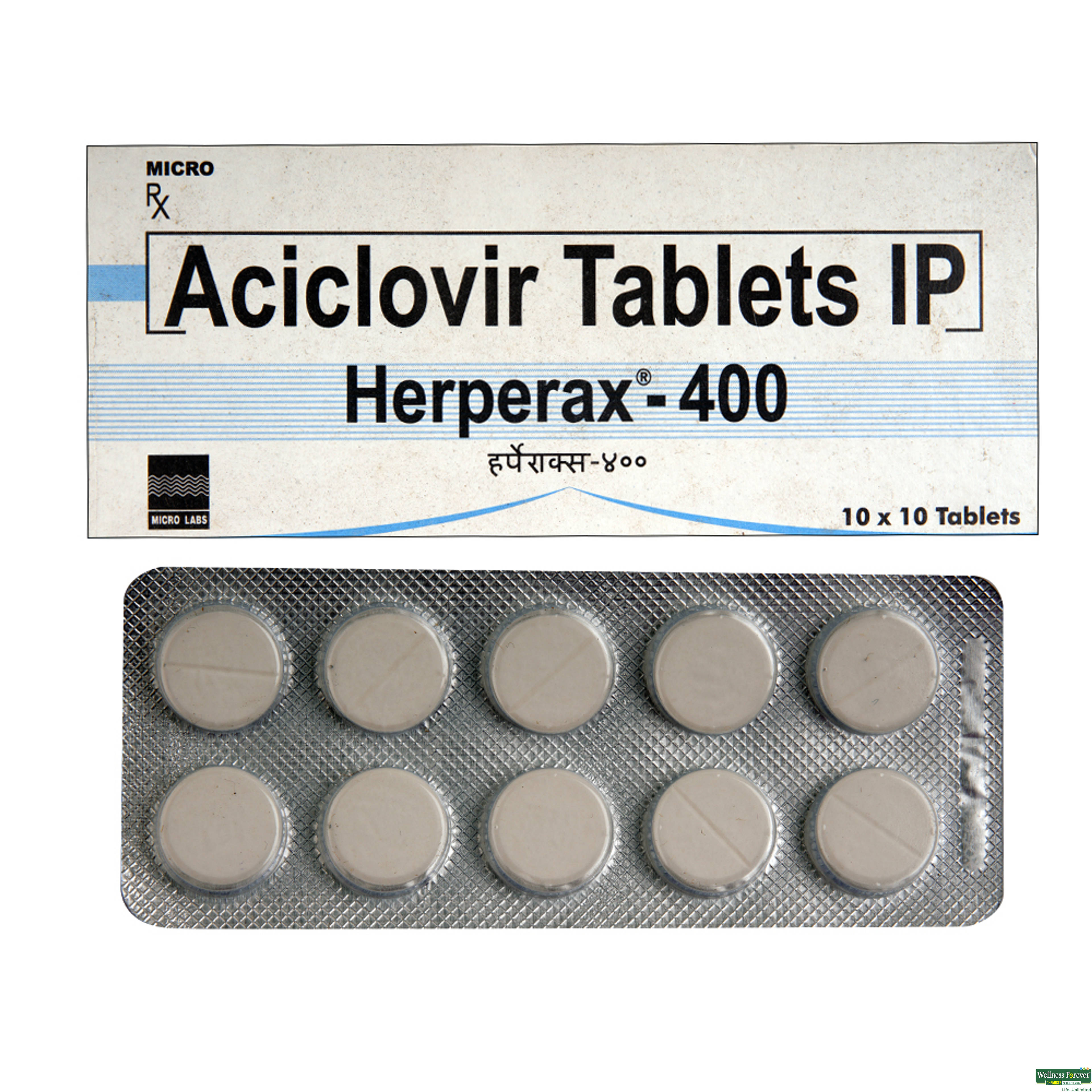 HERPERAX 400MG 10TAB-image