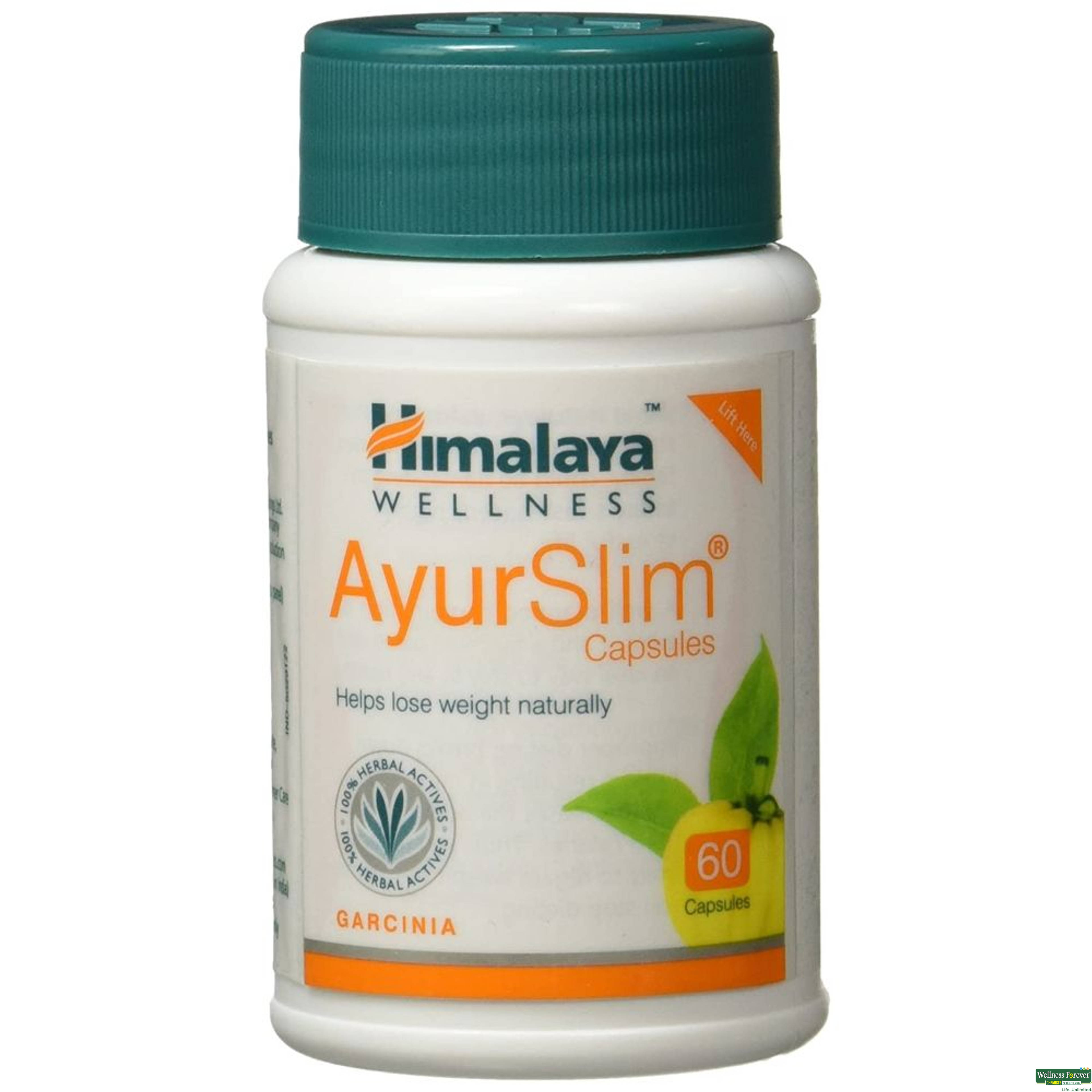 Himalaya AyurSlim Weight Loss Capsules 60 Capsules-image