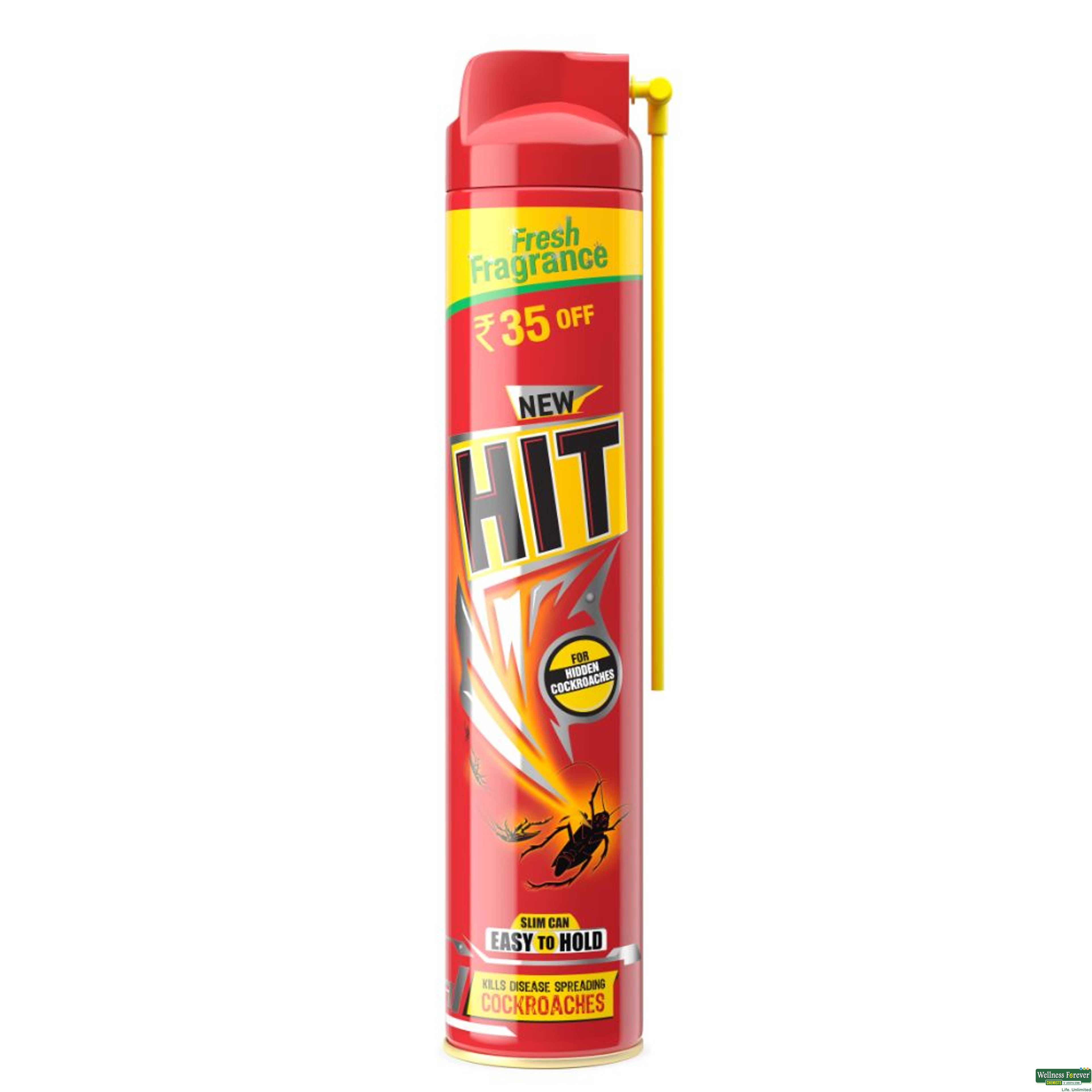 HIT Cockroach Insect Killer Spray, 400 ml-image