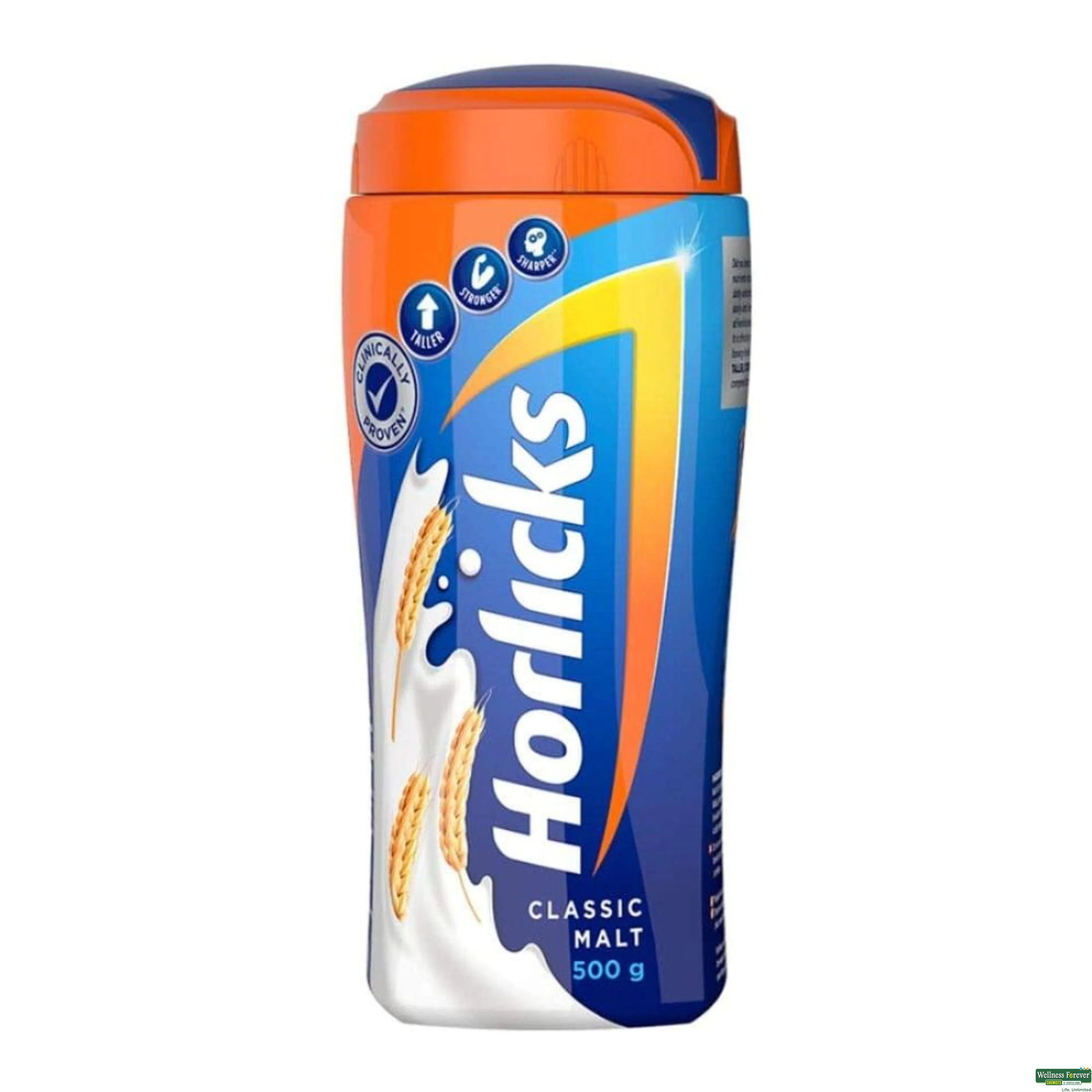 HORLICKS CLASSIC MALT JAR 500GM-image