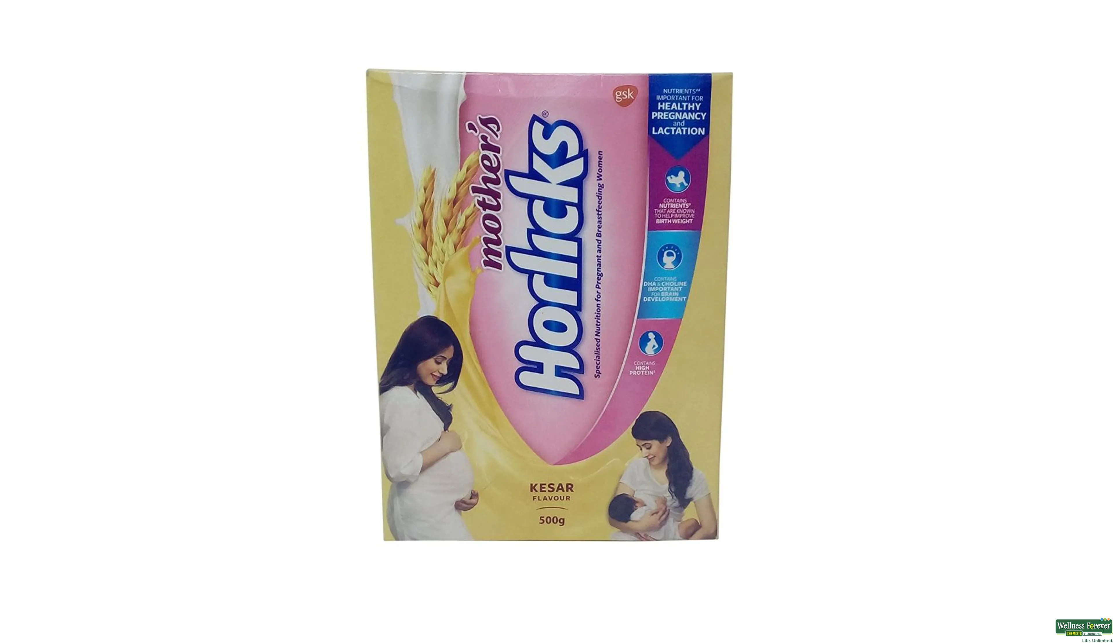 Mother's Plus,Horlicks Health Drink For Pregnancy (Vanilla Flavour),200 gm