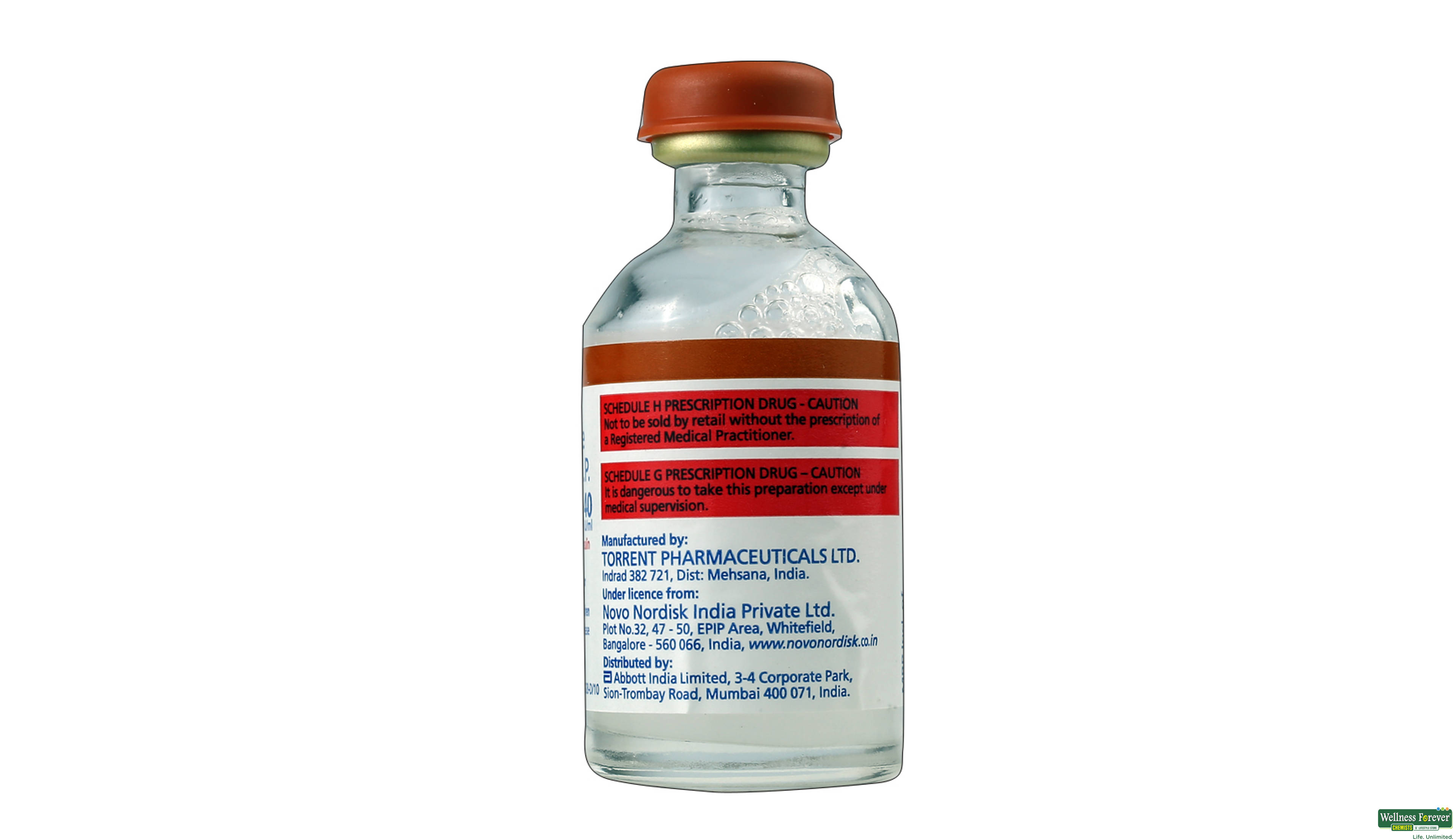 HUMAN MIXTARD 30/40IU 10ML VIAL- 4, 1PC, 