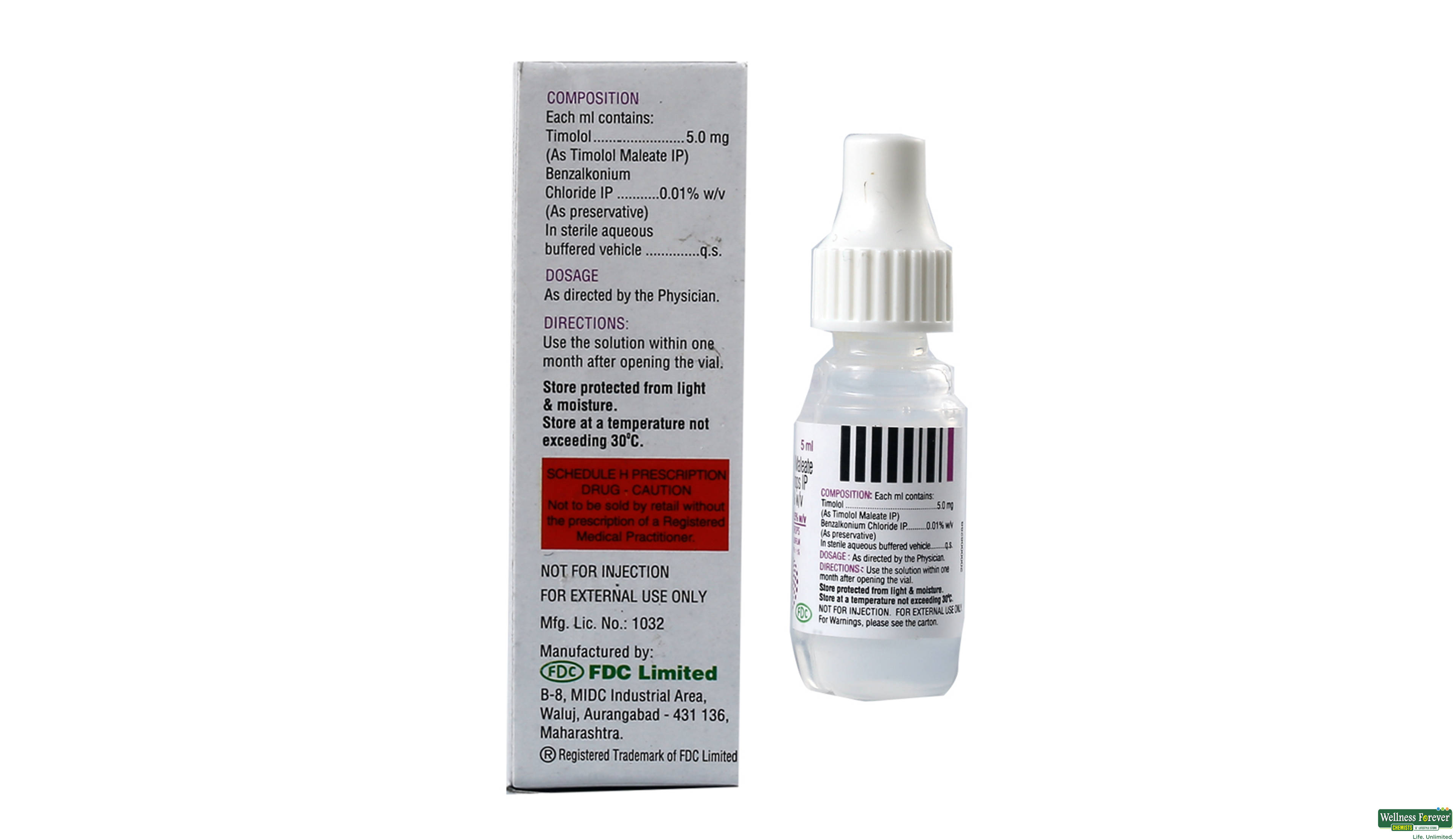 IOTIM 0.5% E/DROP 5ML- 2, 5ML, null