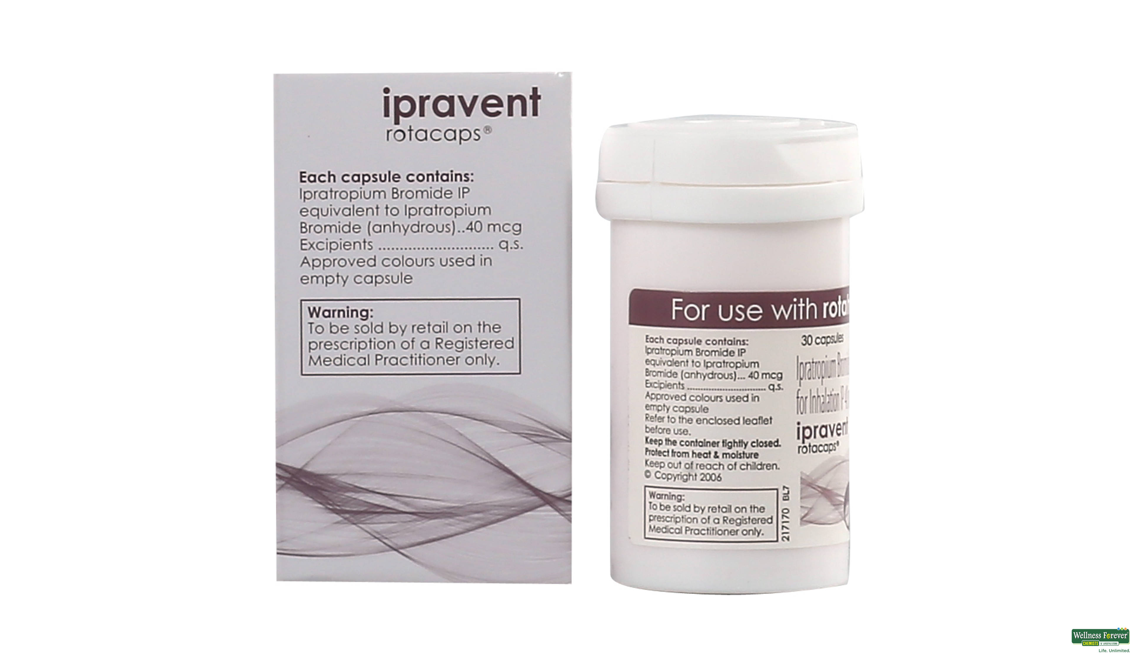 IPRAVENT ROTACAP 30CAP- 2, 30CAP, null