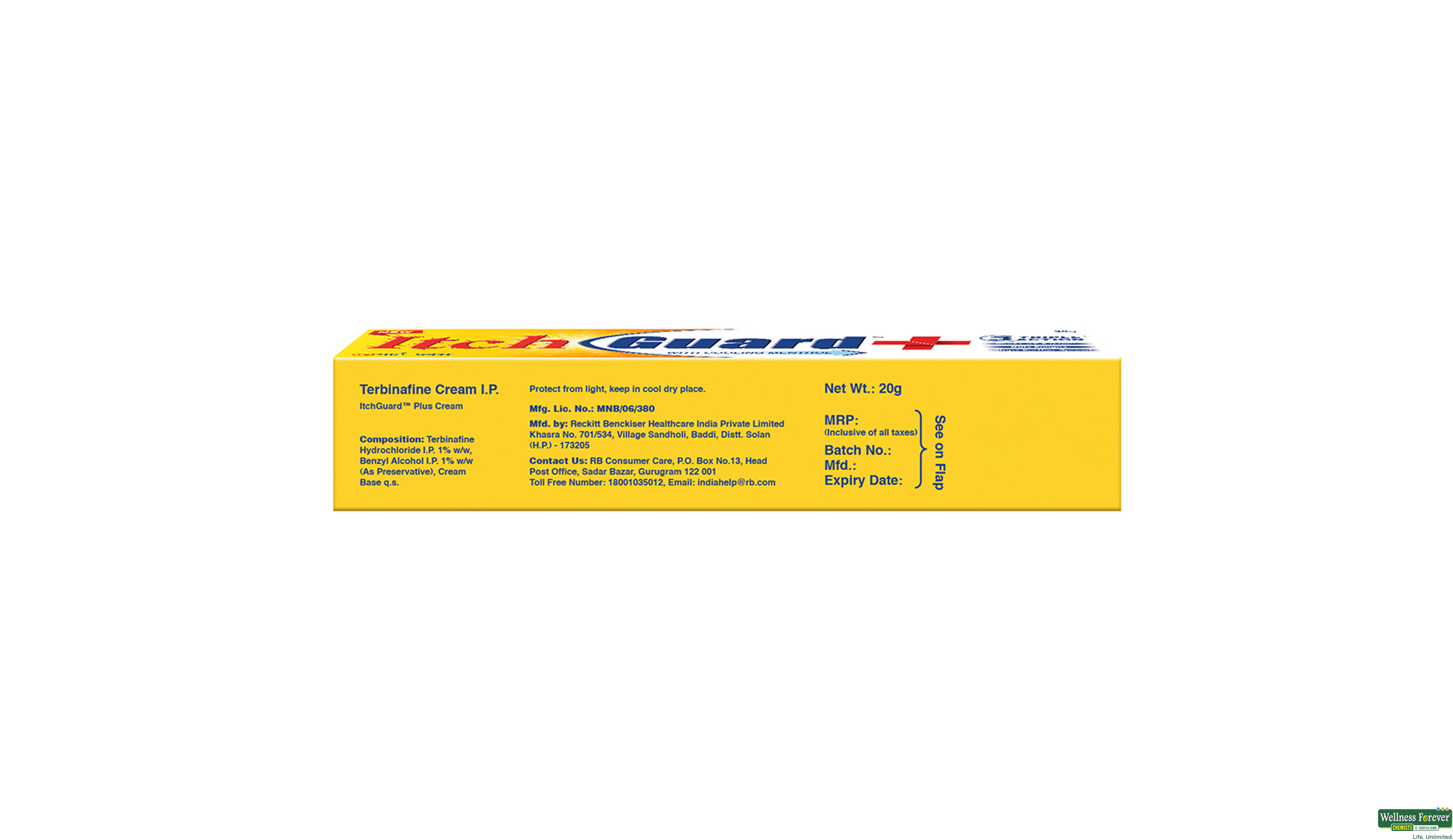ITCHGUARD OINT 20GM- 2, 20GM, 