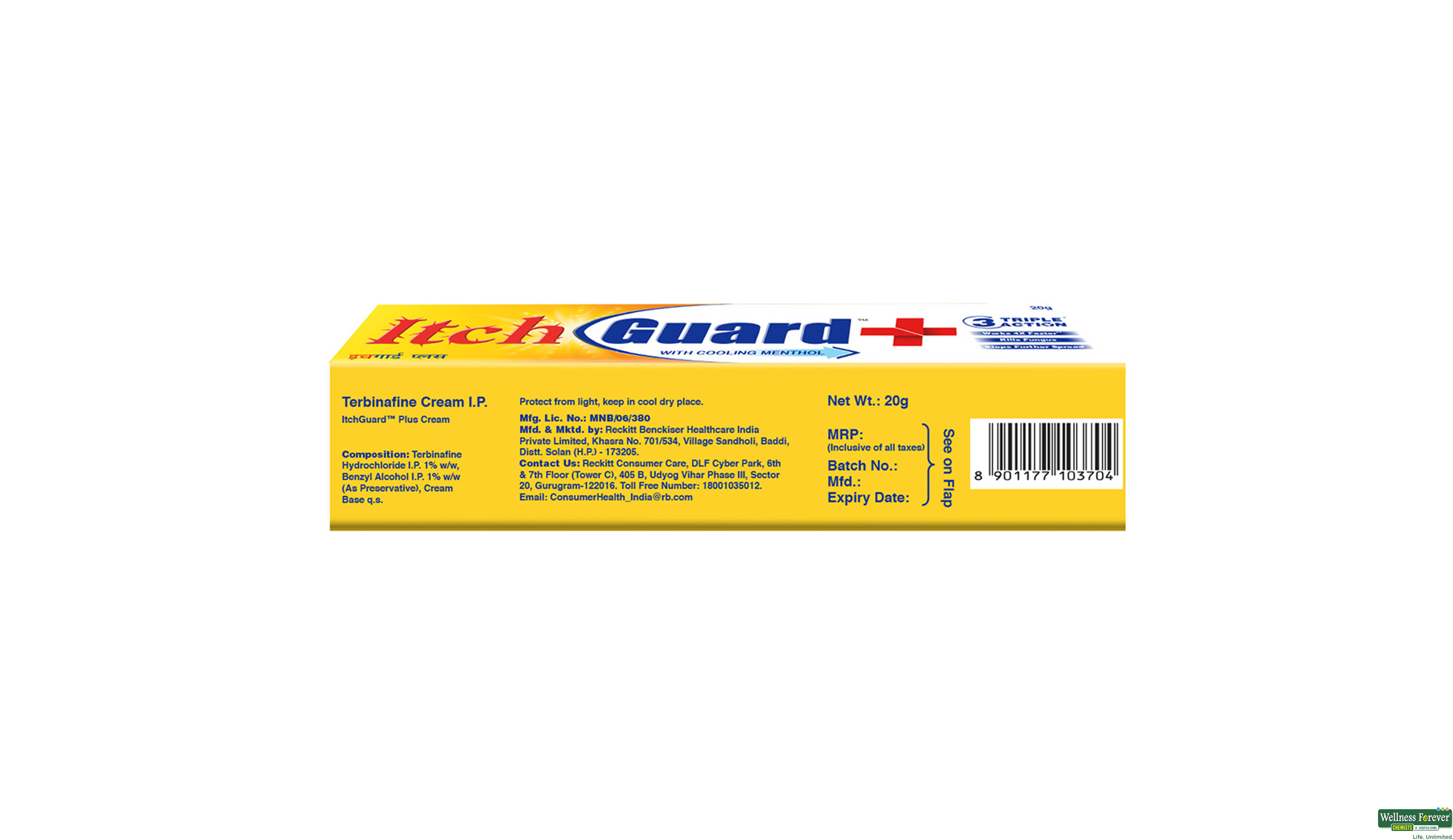 ITCHGUARD OINT 20GM- 3, 20GM, 
