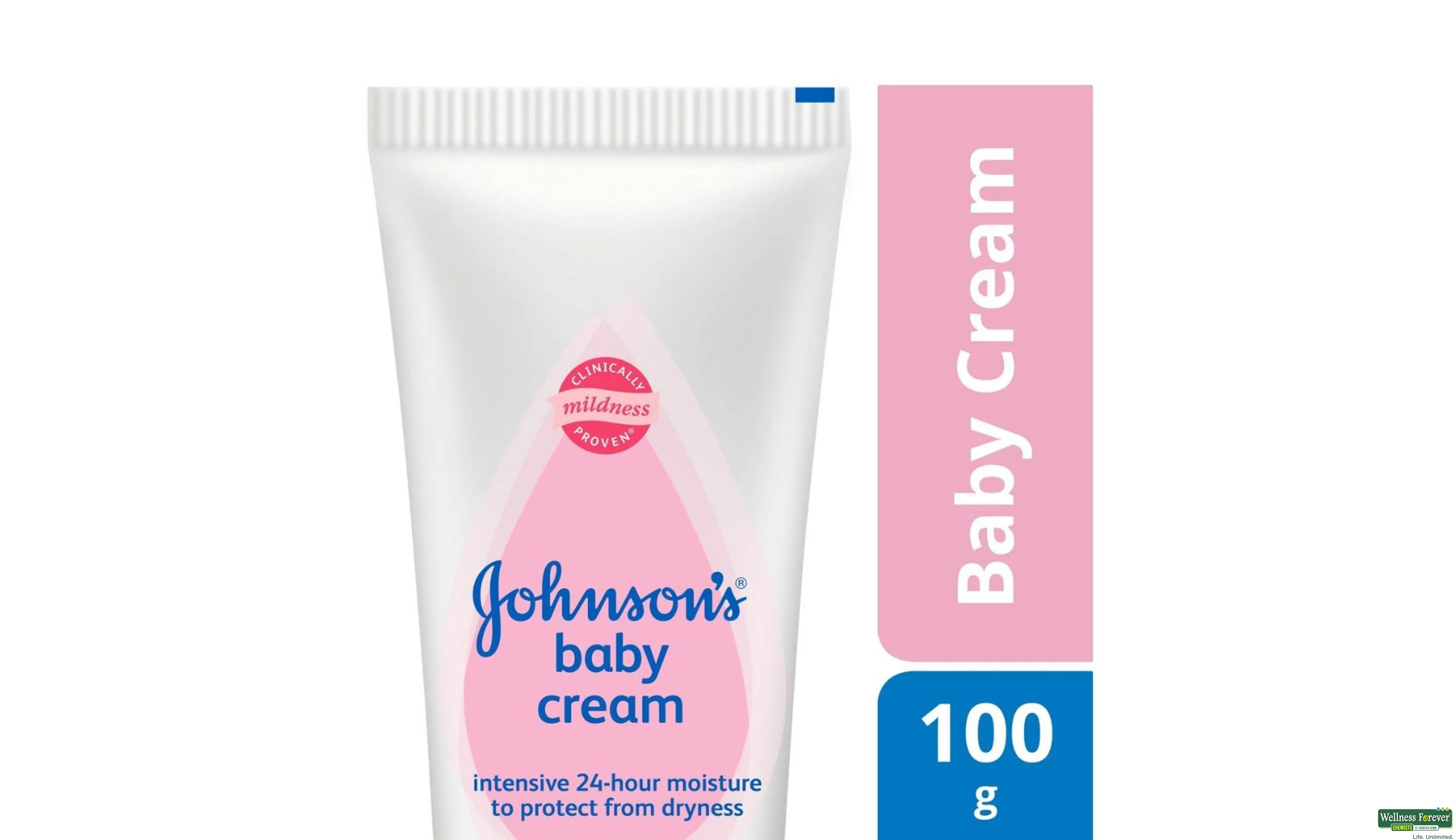 Johnson's baby cream 100g sales