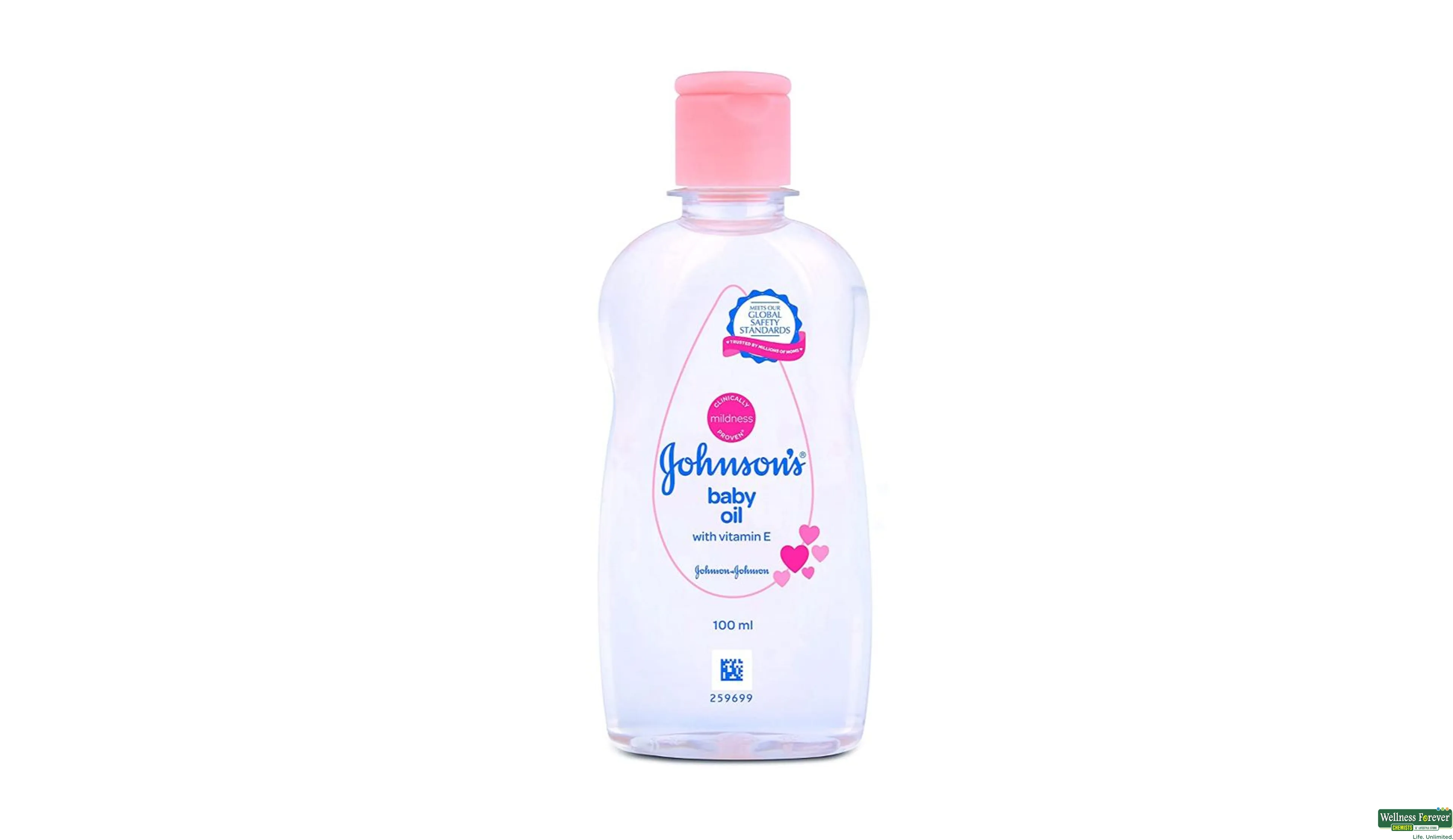 JJ BABY OIL 100ML- 2, 100ML, 