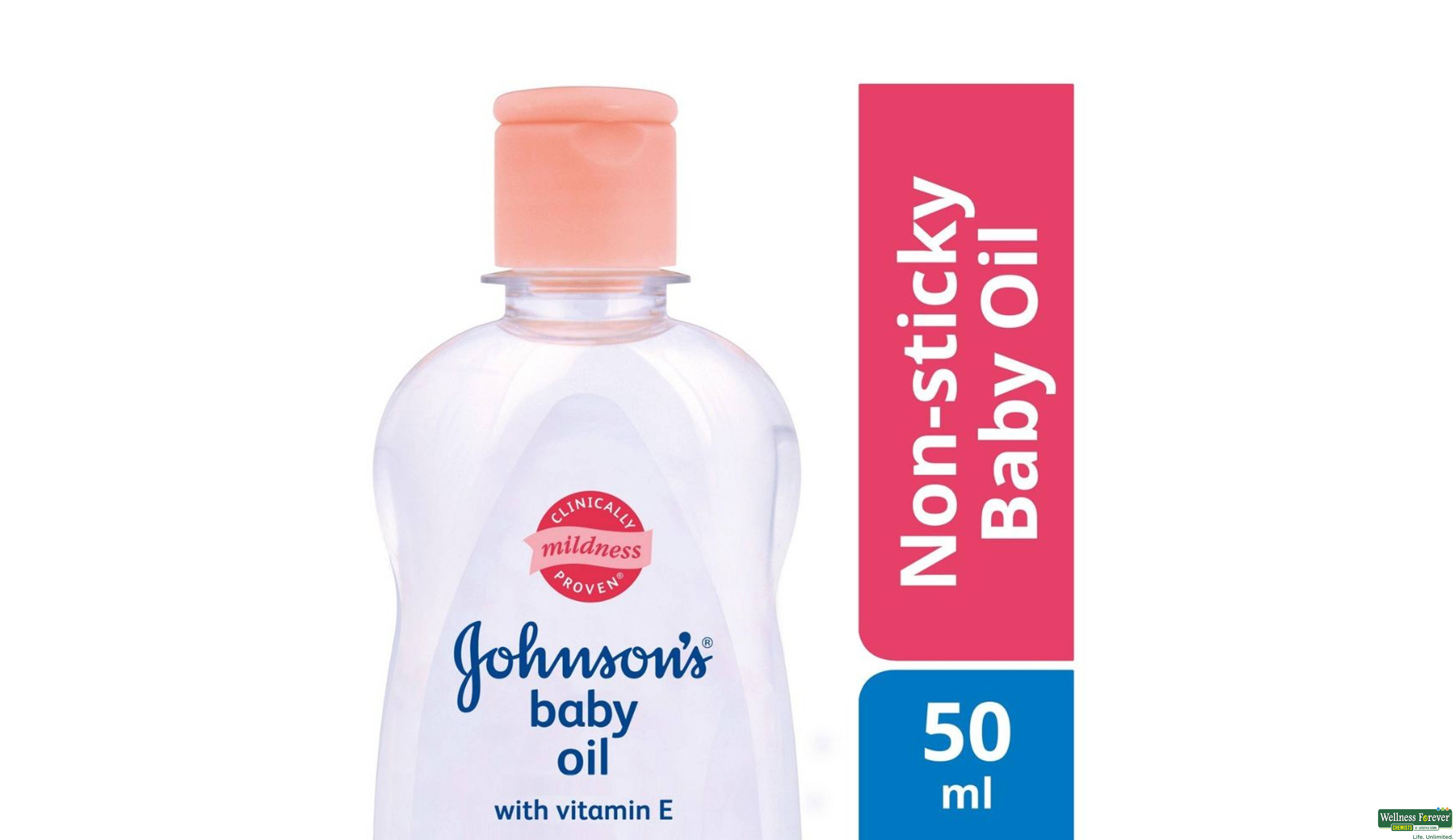 JJ BABY OIL 50ML- 1, 50ML, 