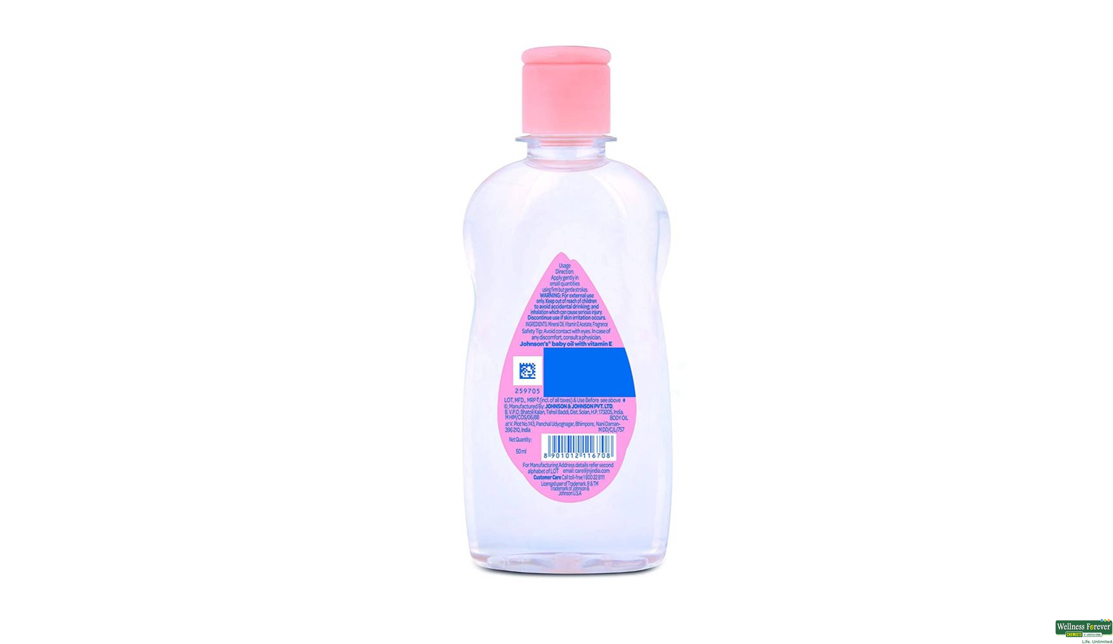 JJ BABY OIL 50ML- 3, 50ML, 