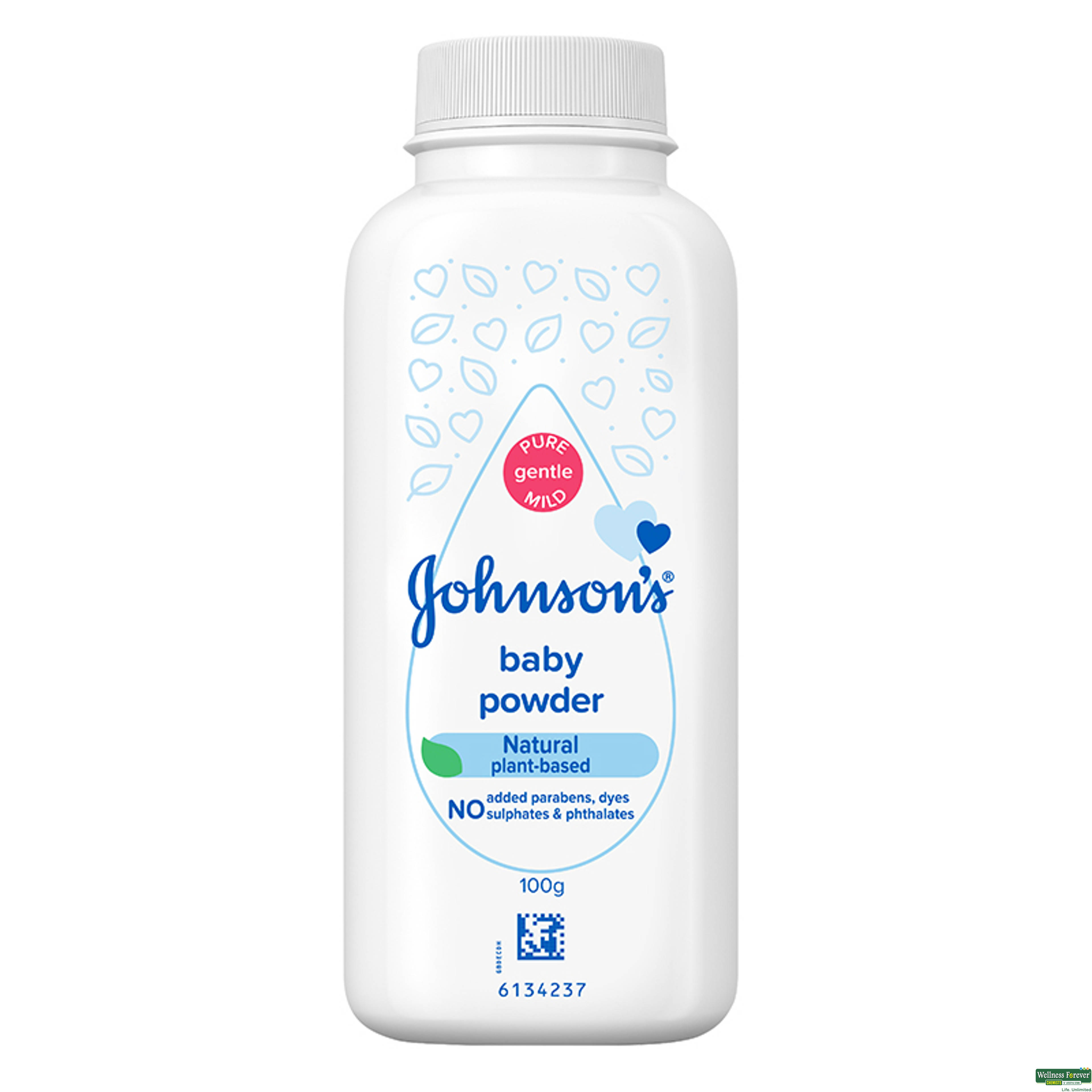 Johnson's Baby Powder, 100 g-image