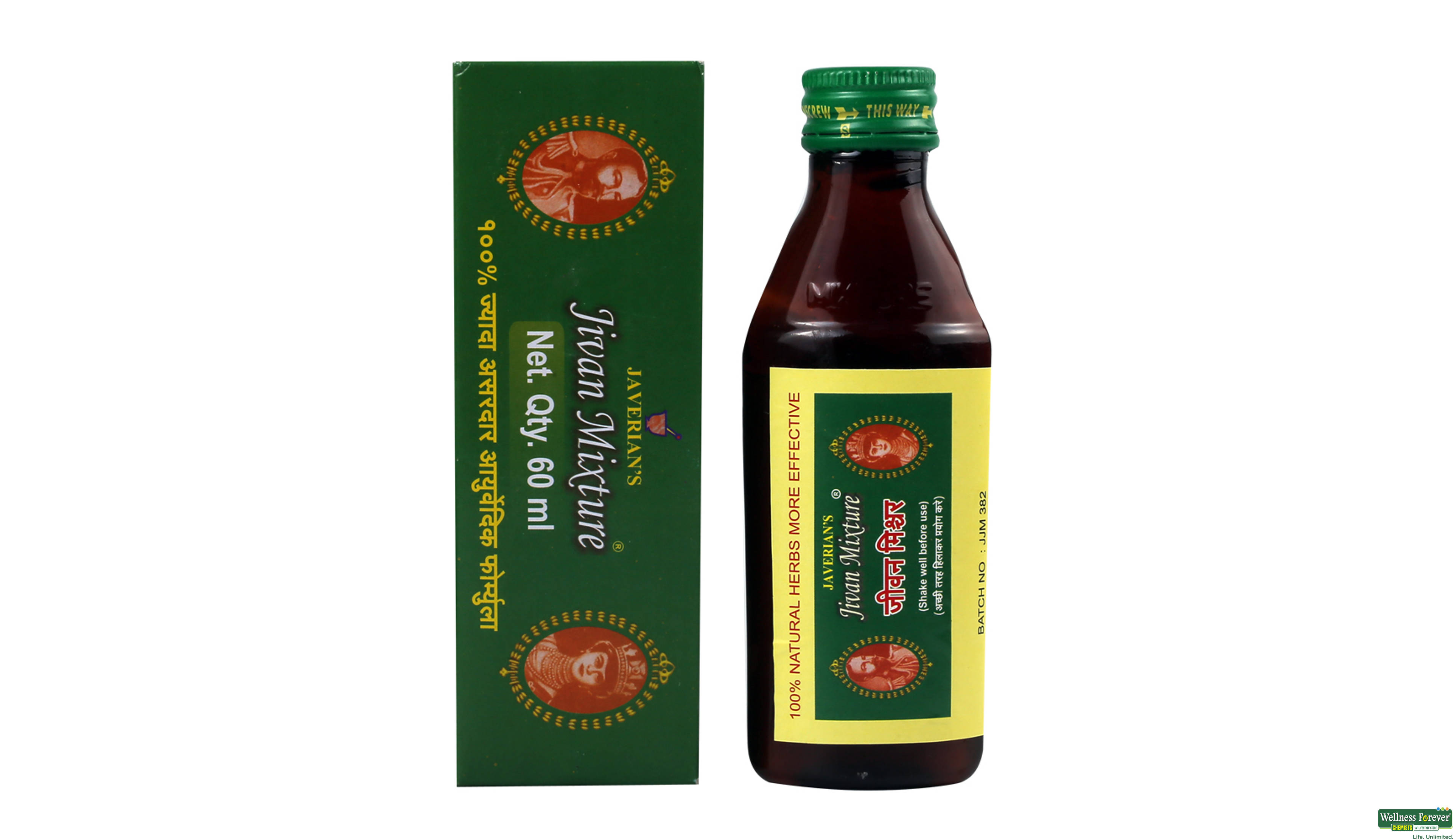 JIVAN MIXTURE 60ML- 1, 60ML, null