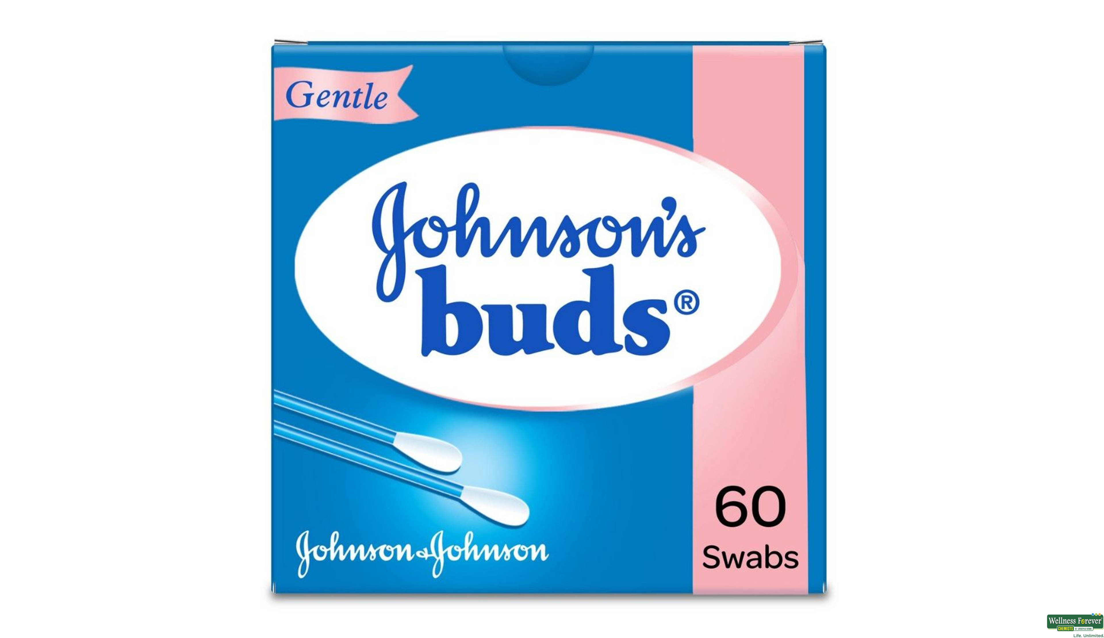 JJ BABY BUDS 60PC- 1, 60PC, 