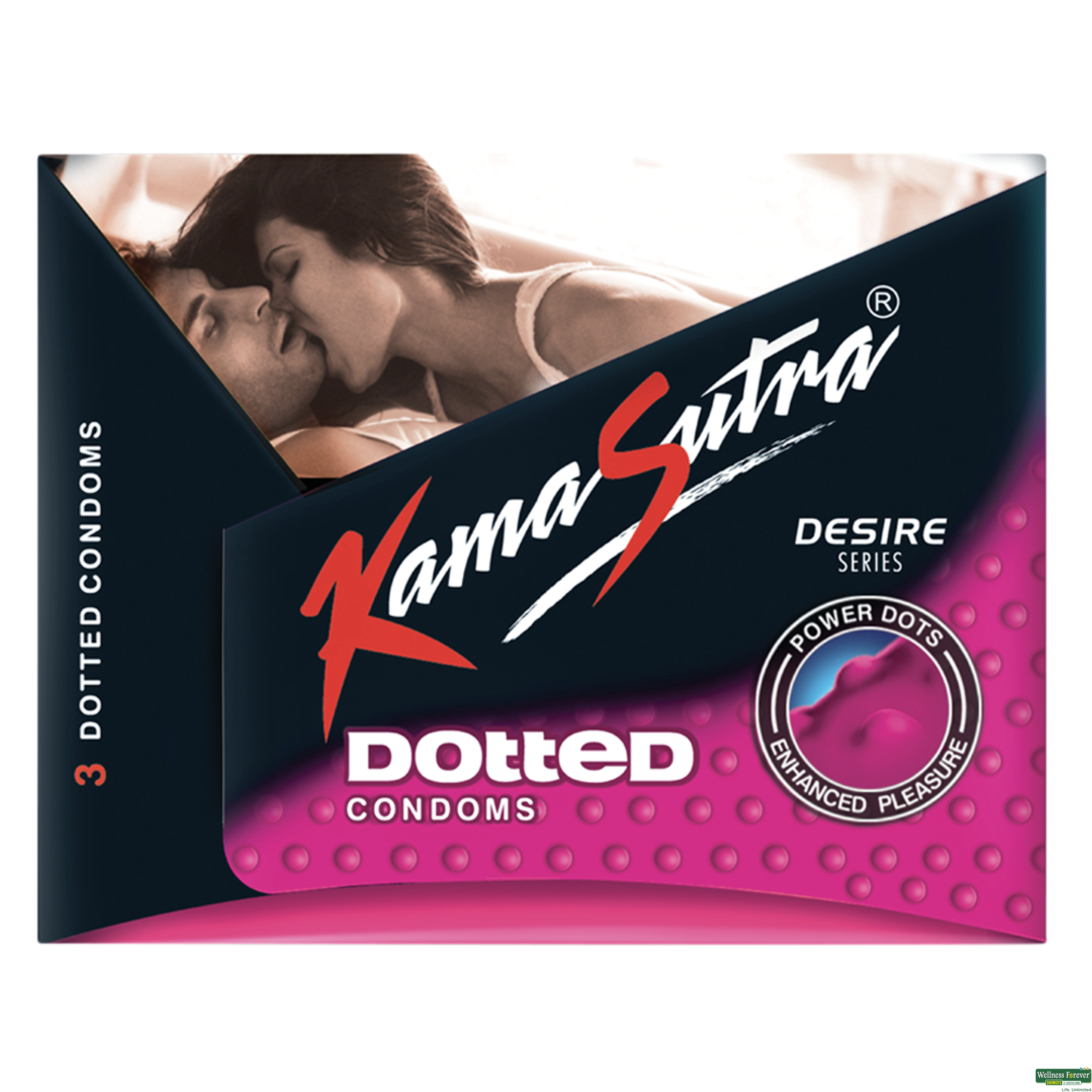 KS CONDOM DOTTED 3PC-image