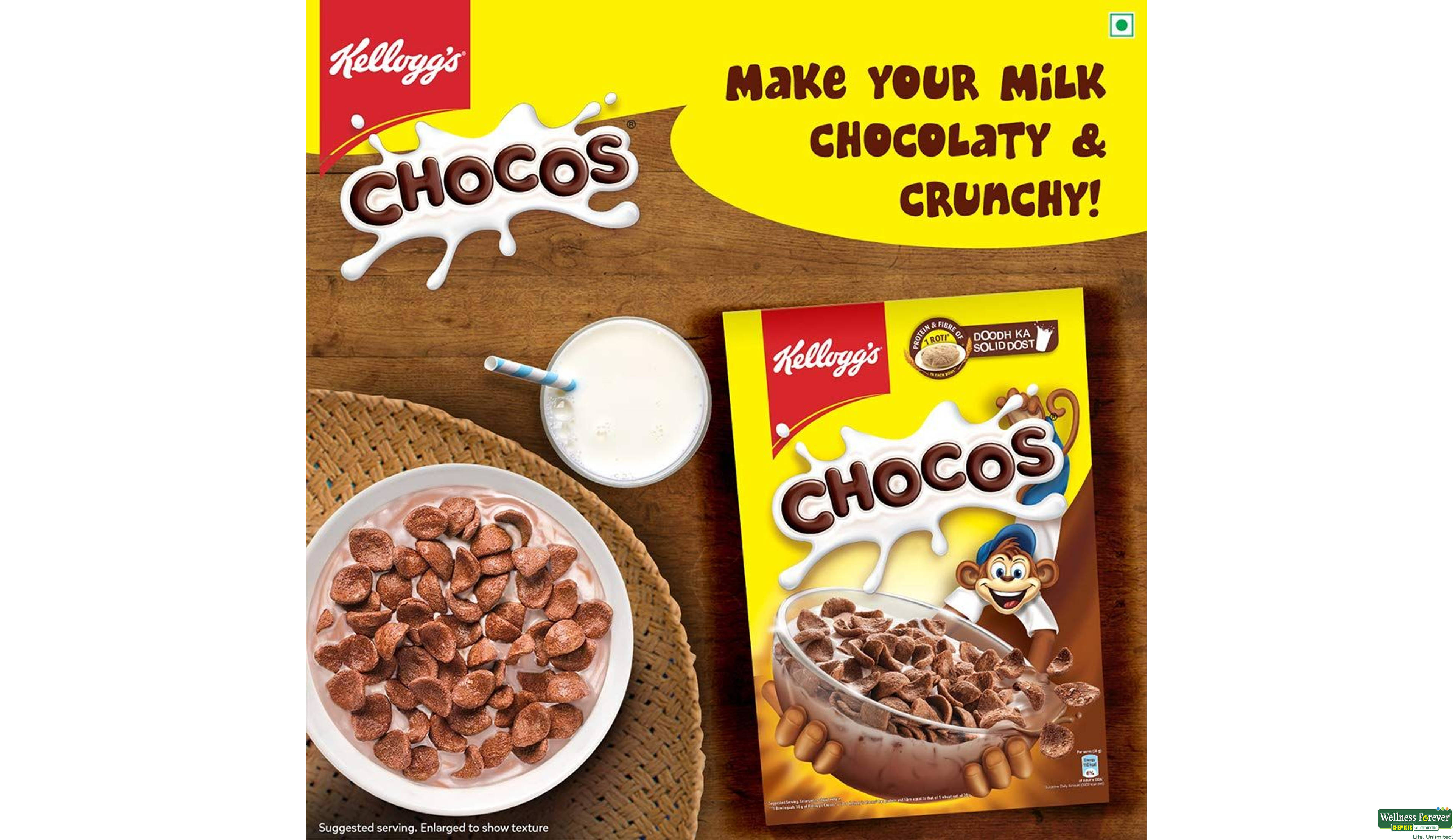 KELL CORNFLAKES CHOCOS 375GM- 5, 375GM, 