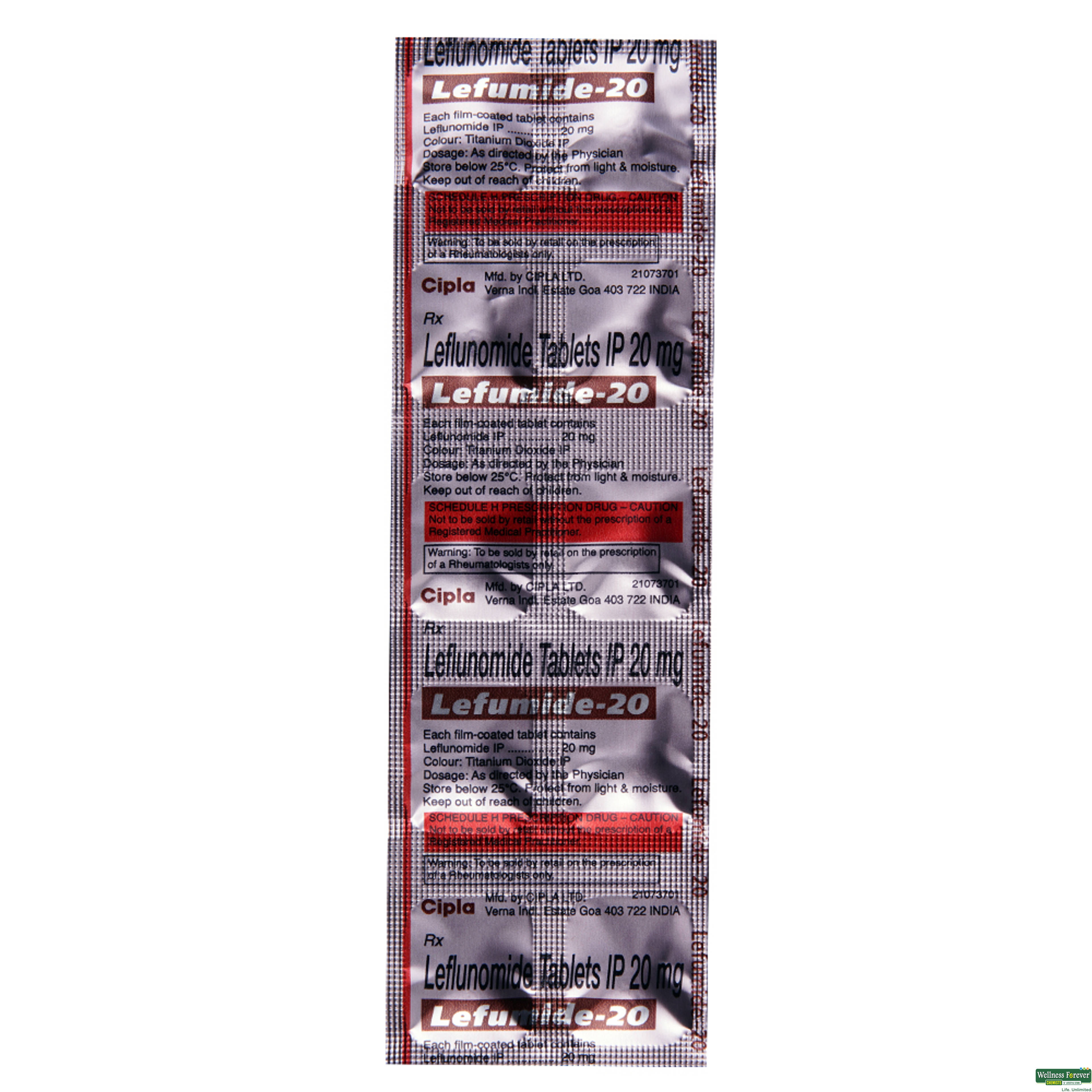 LEFUMIDE 20MG 10TAB-image