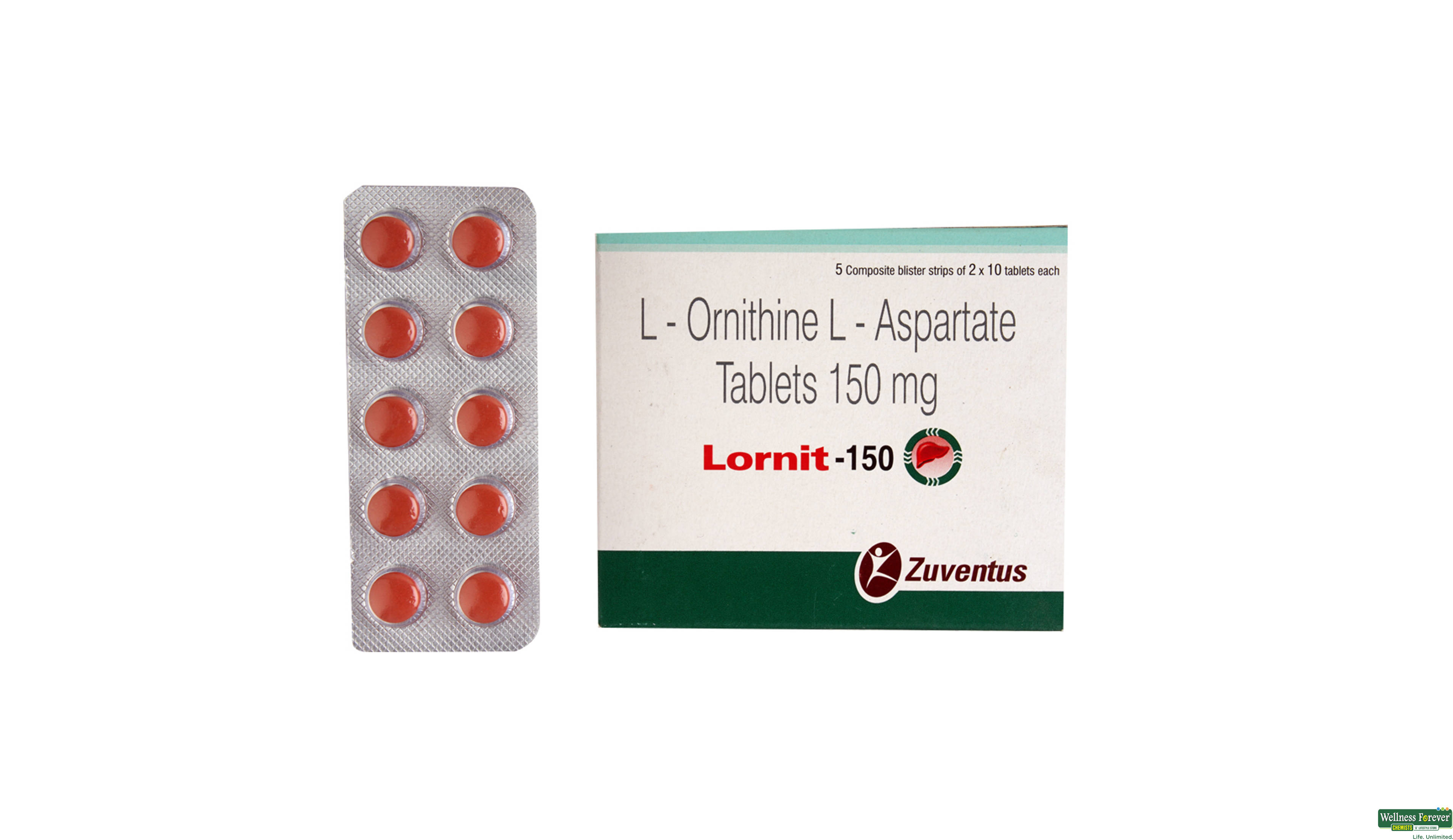 LORNIT 150MG 10TAB- 1, 10TAB, null