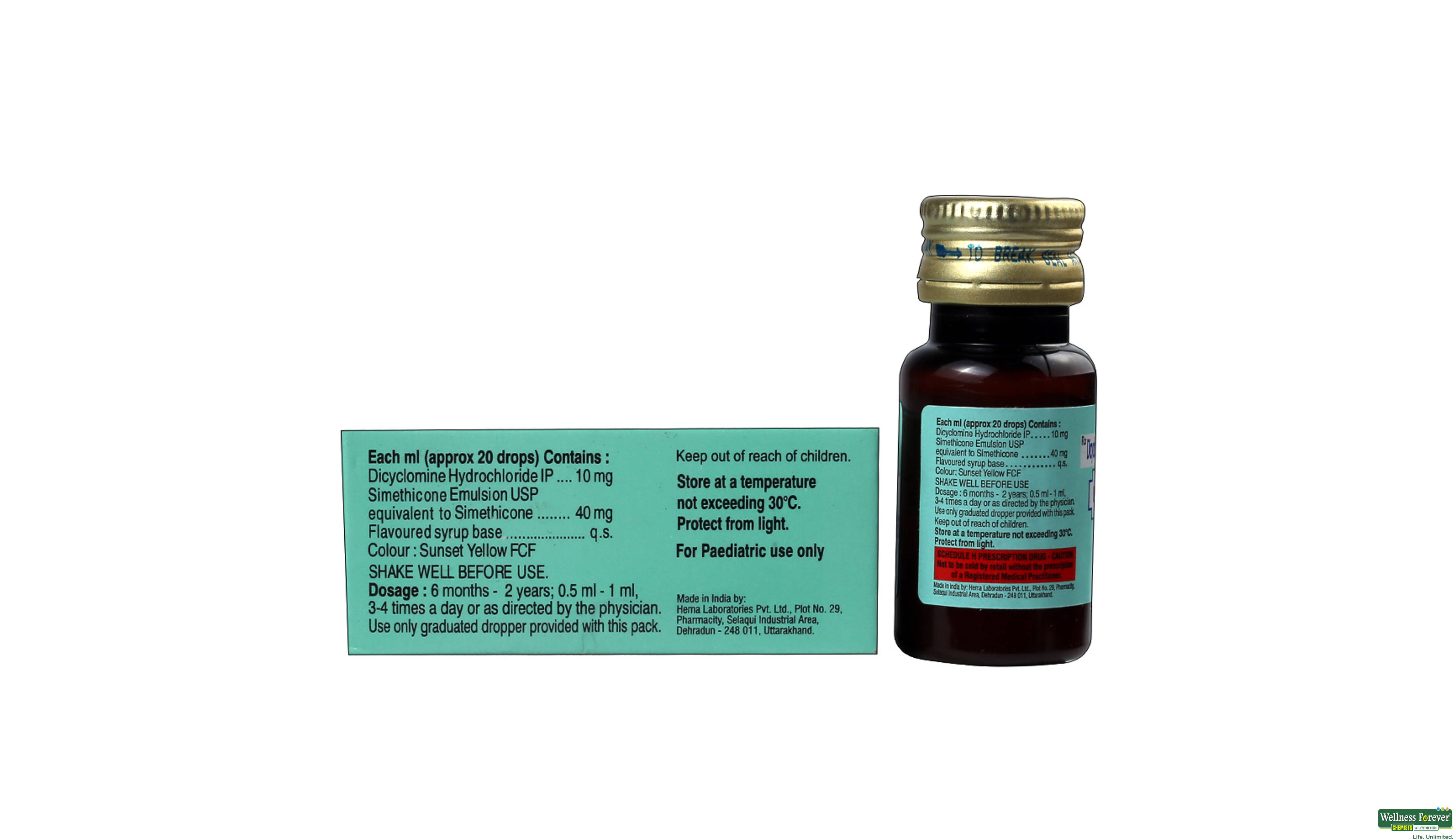 MEFTAL-SPAS ORAL DROP 10ML- 2, 10ML, 